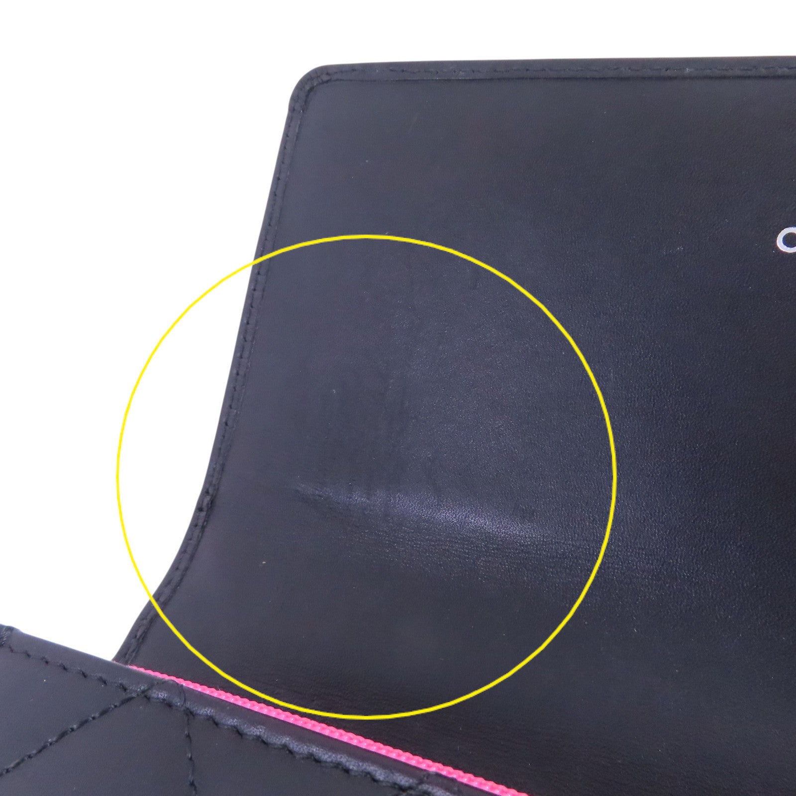 CHANEL 牛皮皮革Cambon Long Wallet銀扣長錢包