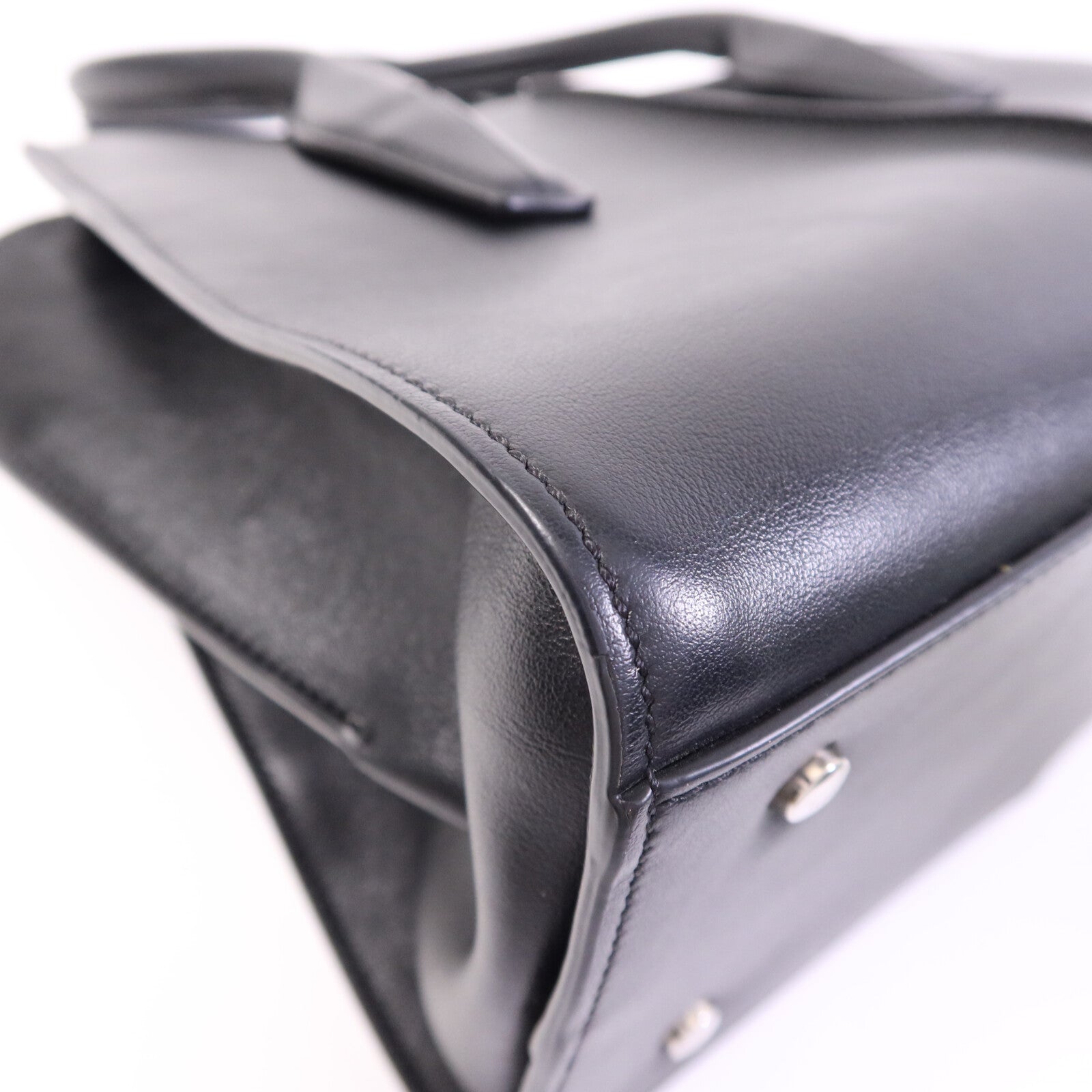 TOD'S 牛皮皮革2 Way Shoulder Bag銀扣肩背袋