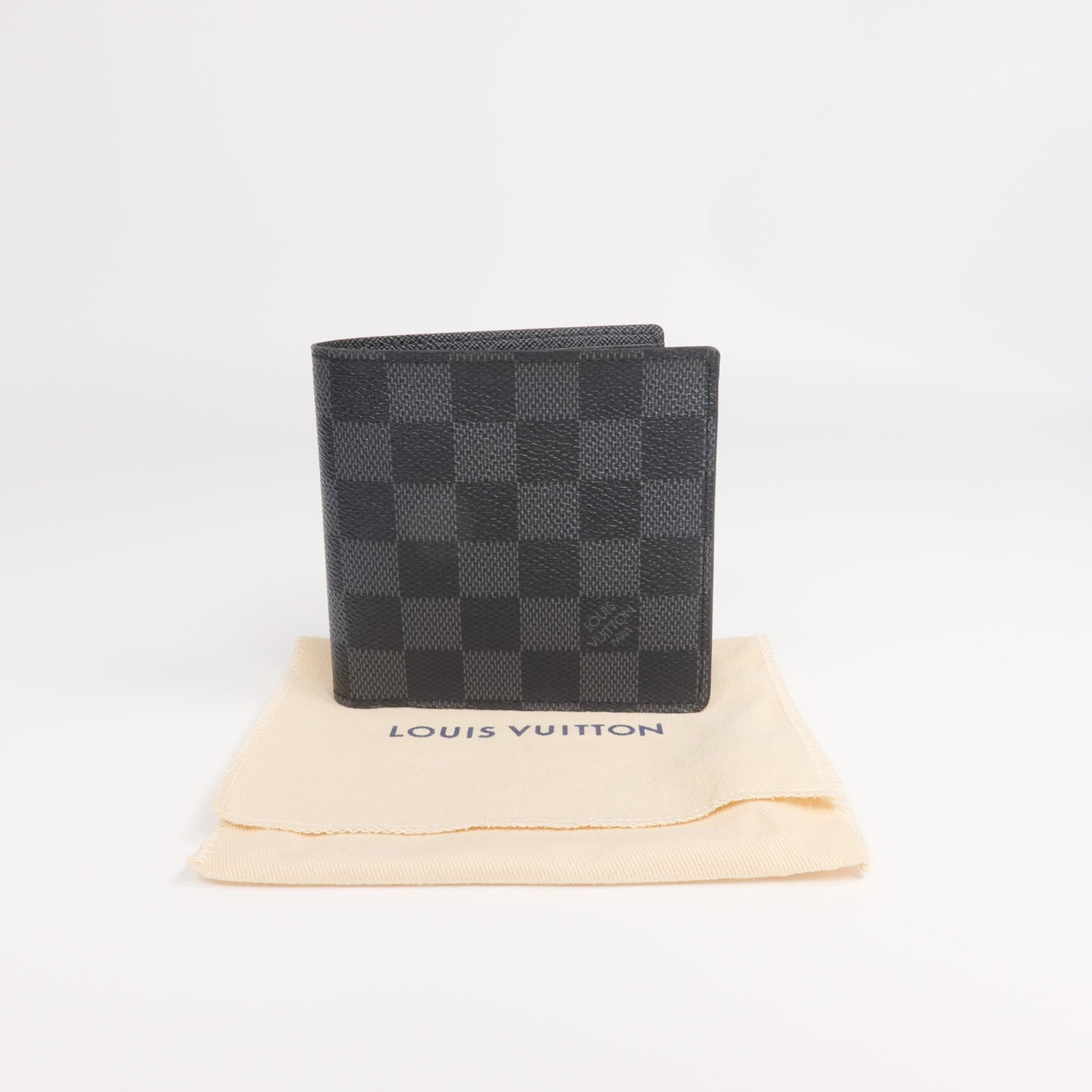 LOUIS VUITTON Damier Graphite Marco錢包
