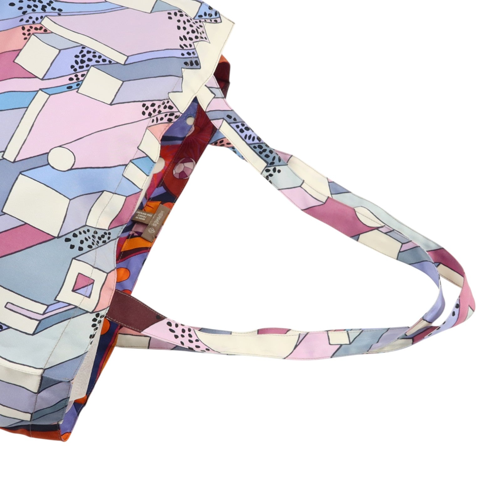 HERMES 絲質Petit H Limited肩背袋