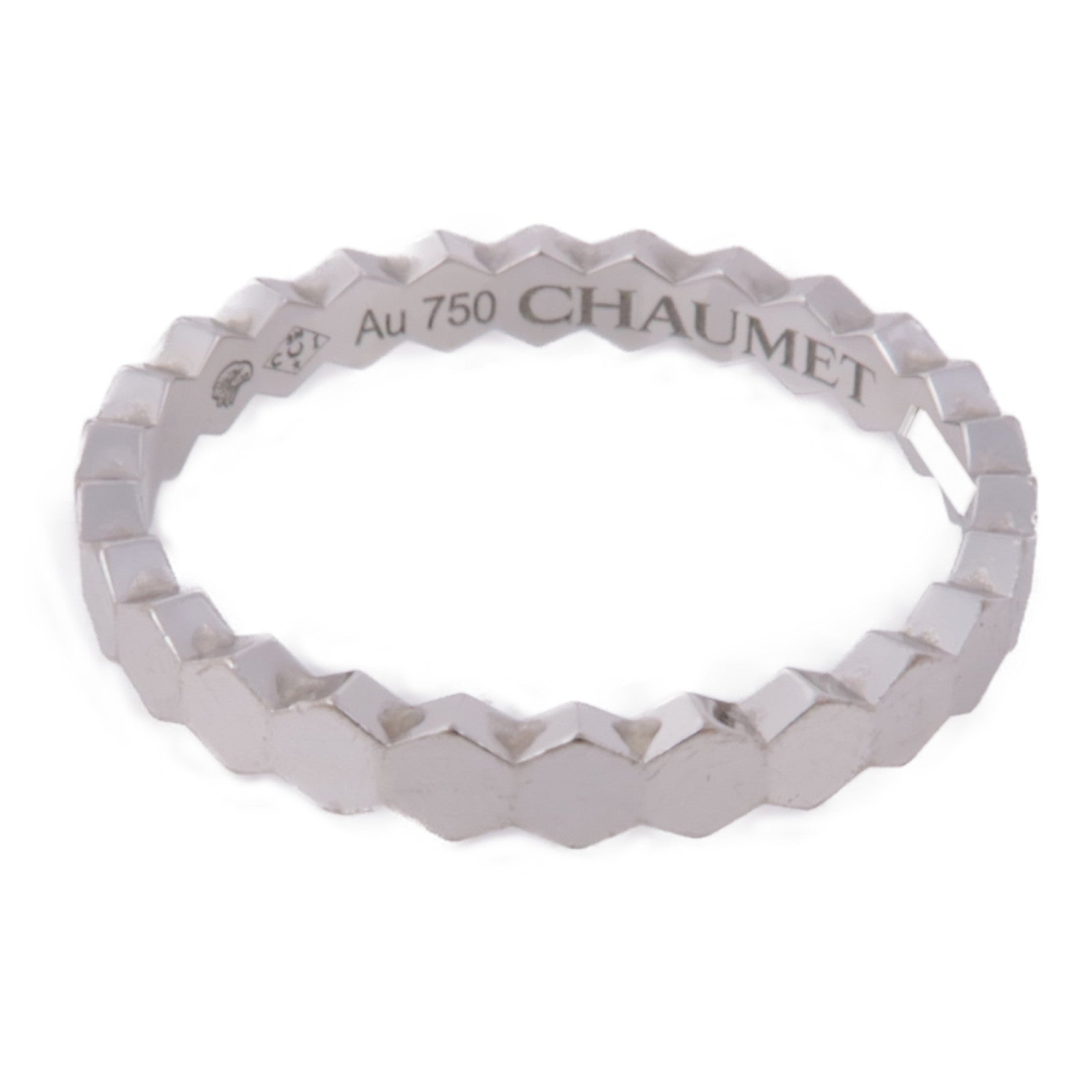 Chaumet 18K白金Bee My Love Ring戒指Chaumet#49/US#4.75