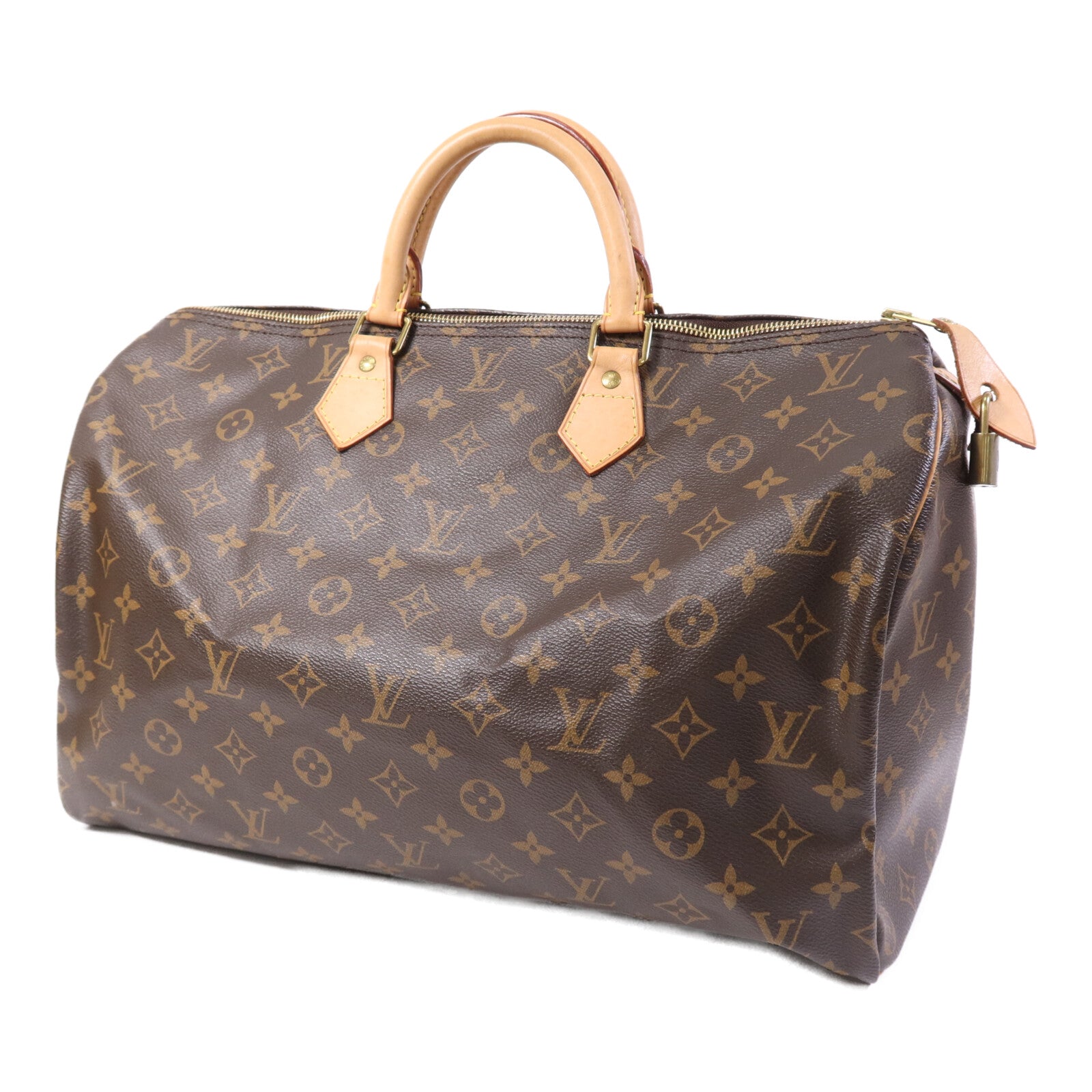 LOUIS VUITTON Monogram Speedy 40金扣手挽袋/波士頓包