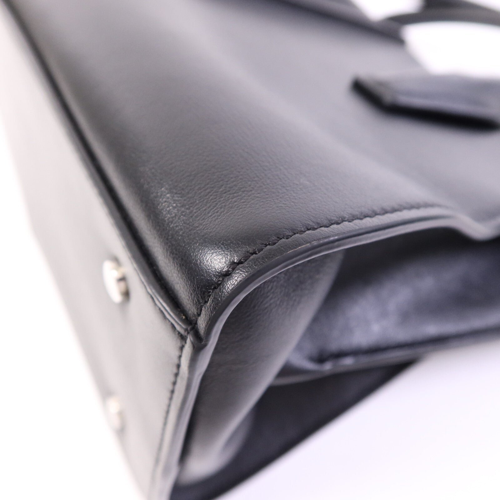 TOD'S 牛皮皮革2 Way Shoulder Bag銀扣肩背袋