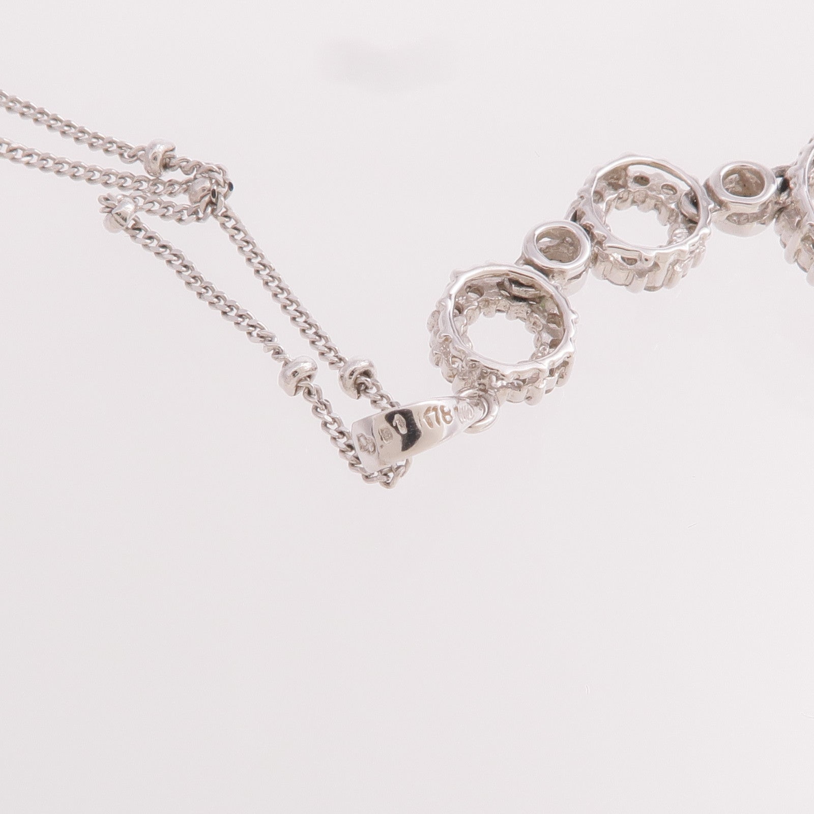 JEWELRY 18K白金Diamond Necklace鑽石項鍊