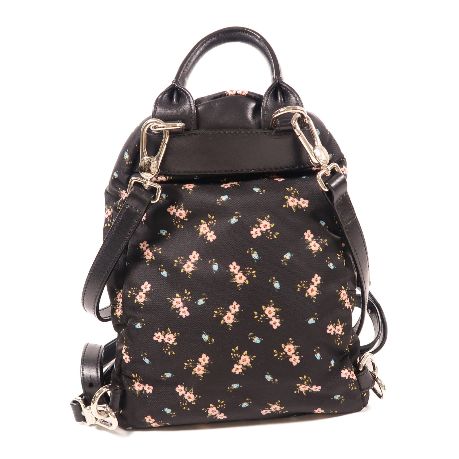 GIVENCHY 尼龍Mini Backpack銀扣背包