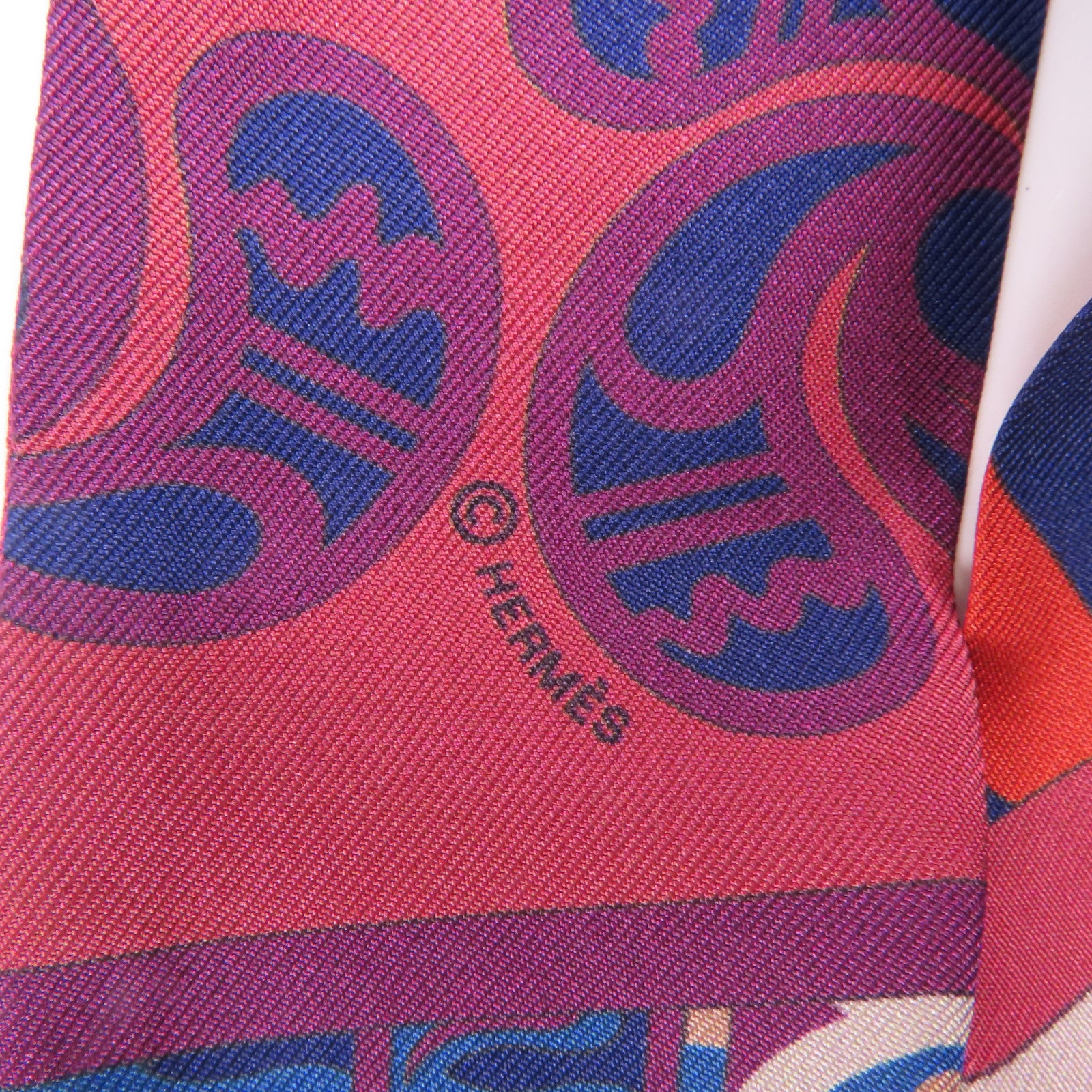 HERMES 絲質Twilly絲巾