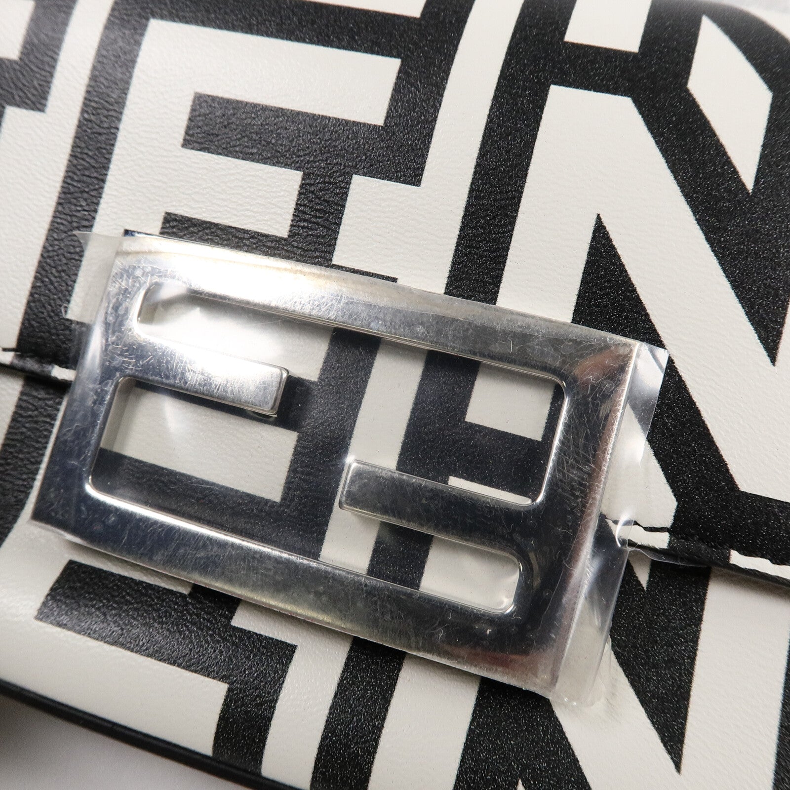 FENDI 牛皮皮革Fendi x Marc Jacobs Mini Baguette Bag手挽肩背兩用袋