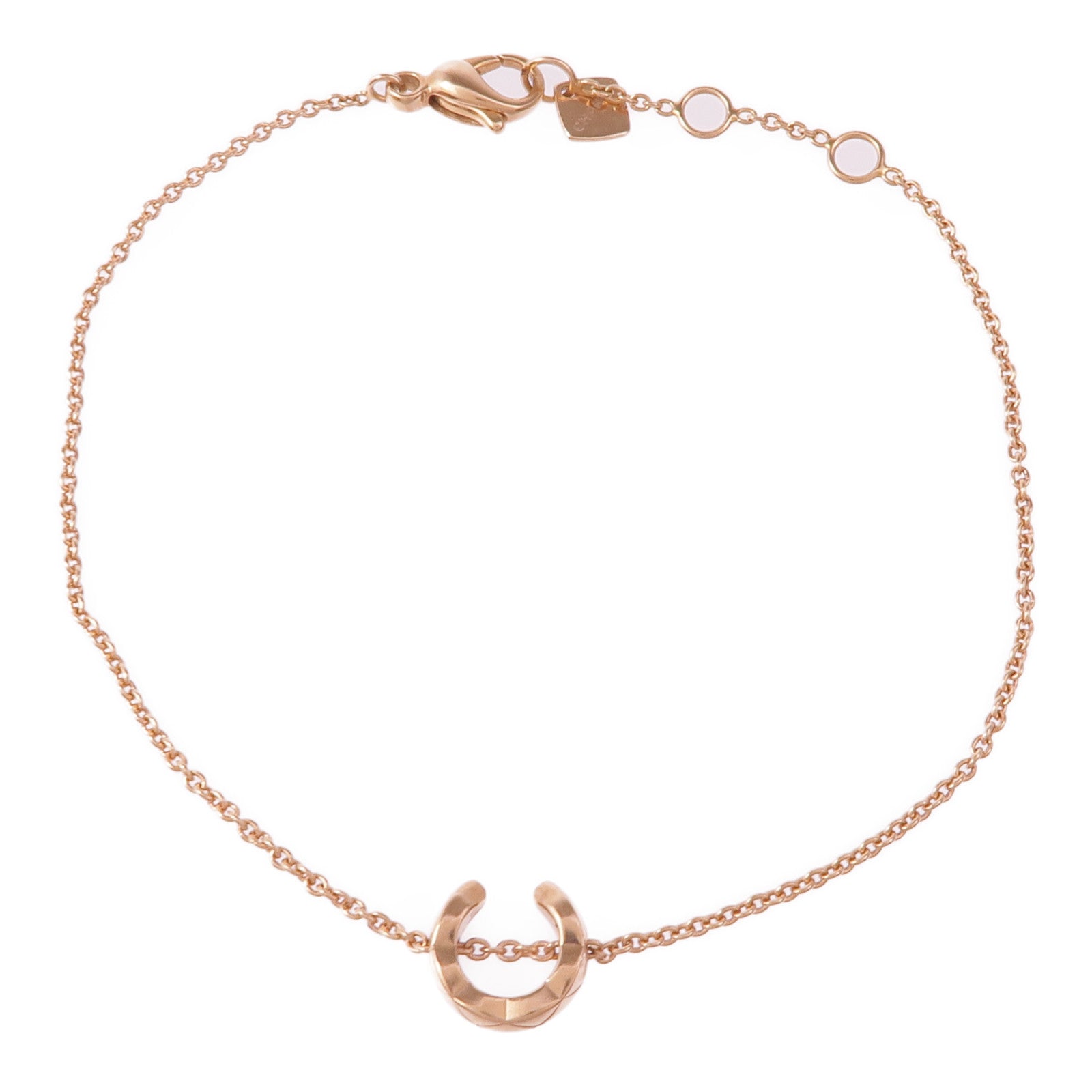 CHANEL 18K玫瑰金Coco Crush Bracelet手鏈