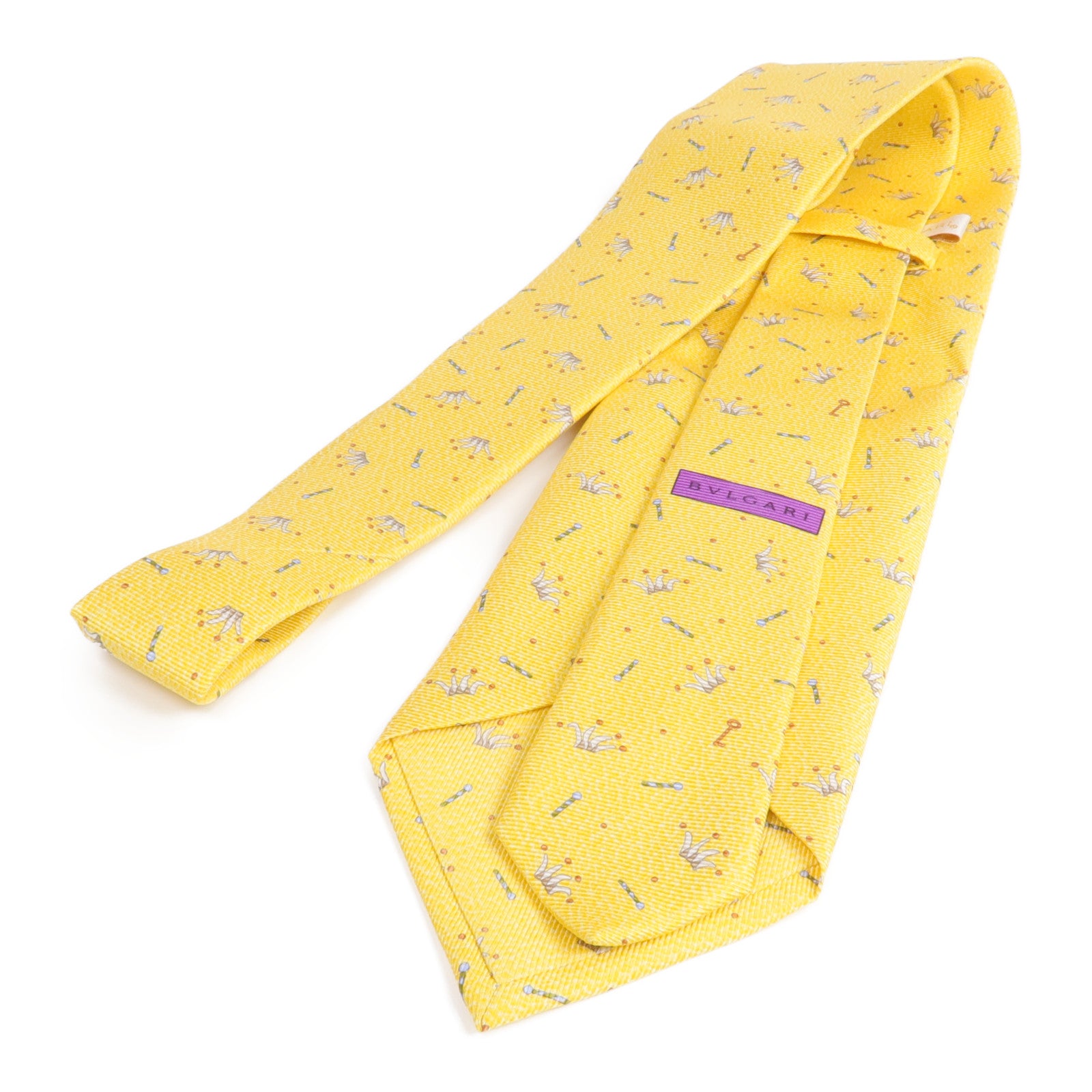 BVLGARI 絲質Tie領帶