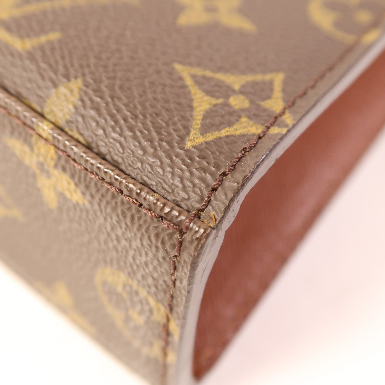 LOUIS VUITTON Monogram Malesherbes金扣手挽袋