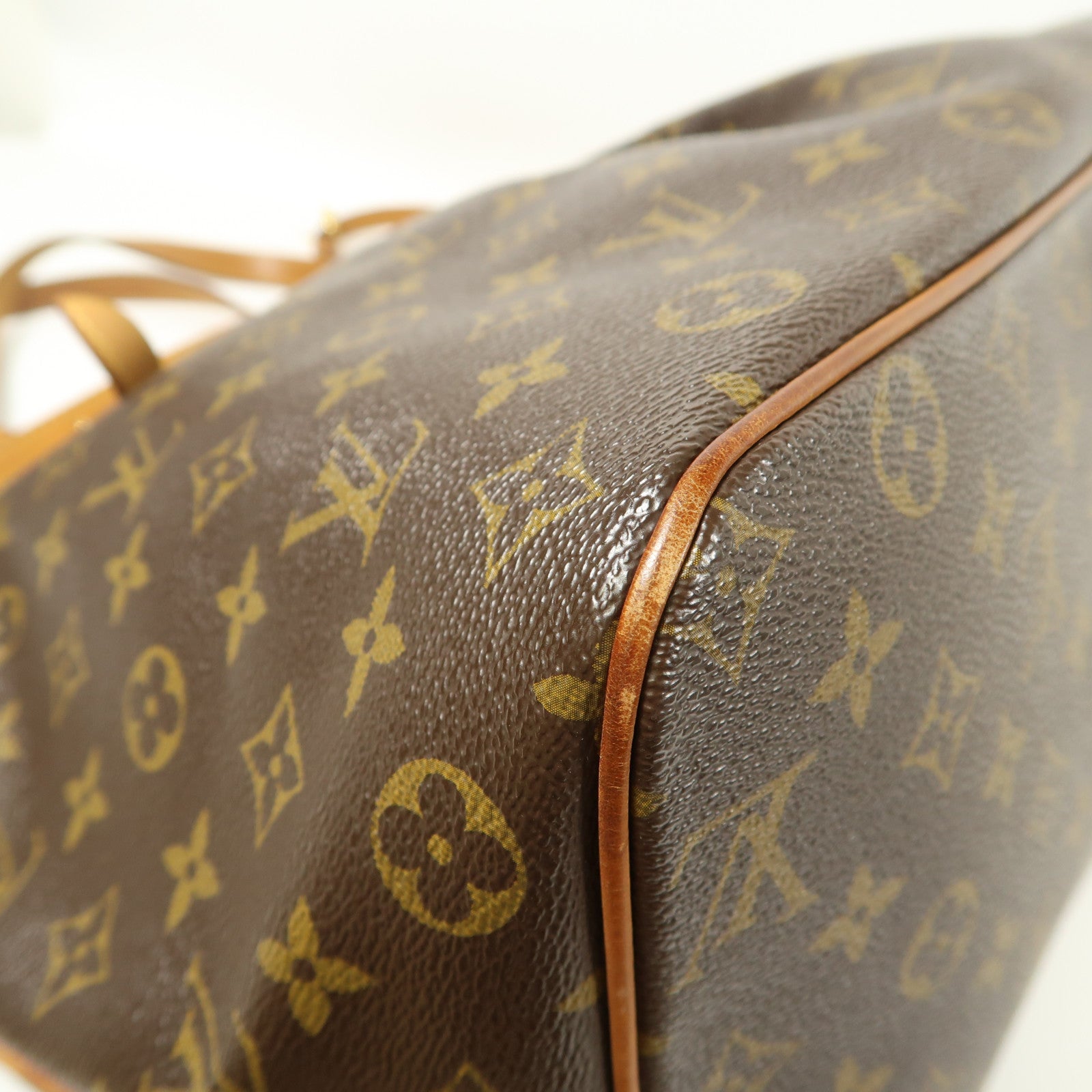 LOUIS VUITTON Monogram Palermo GM金扣手挽肩背兩用袋棕色
