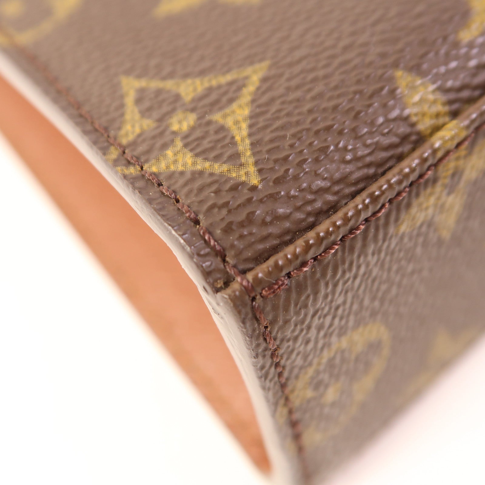 LOUIS VUITTON Monogram Malesherbes金扣手挽袋