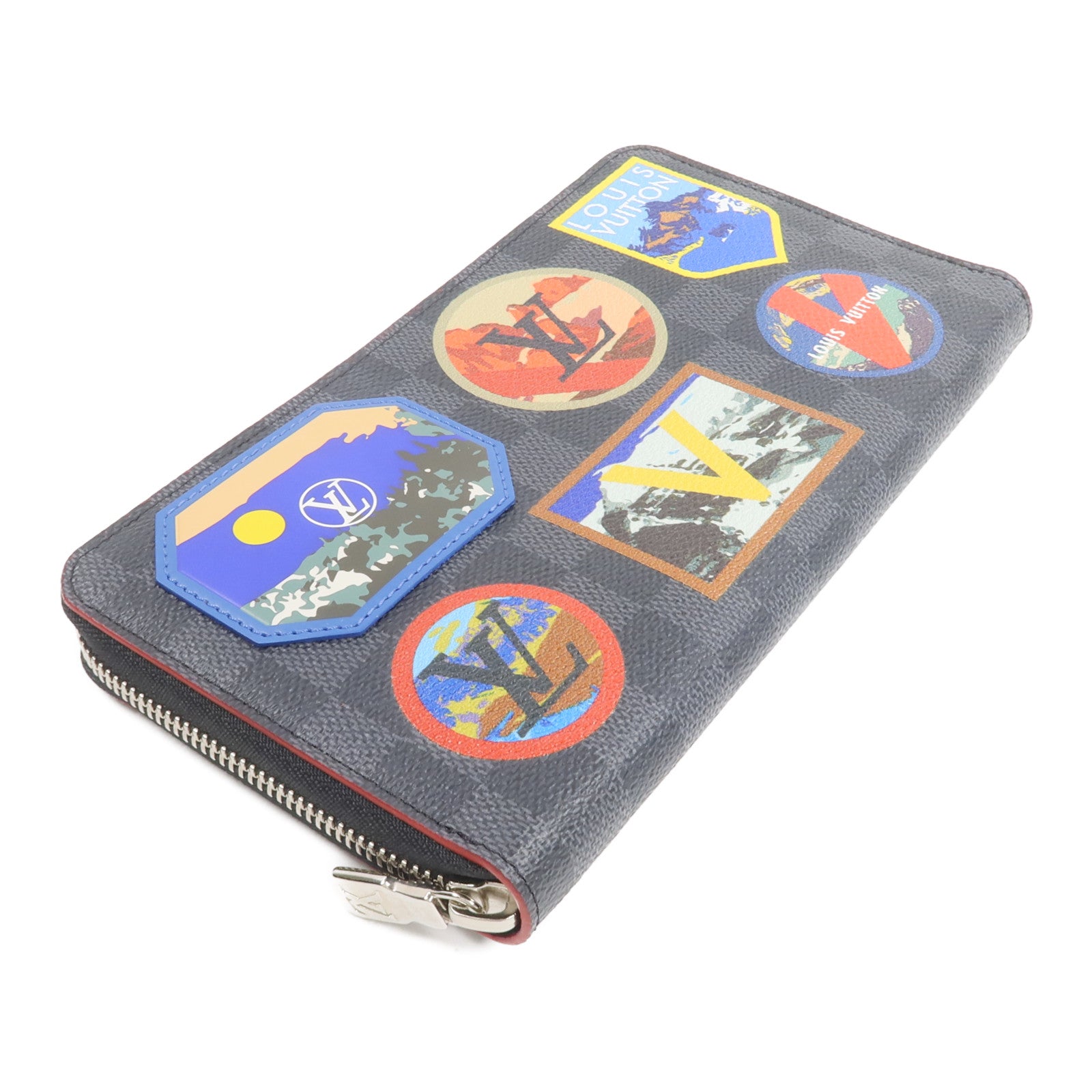 LOUIS VUITTON Damier Graphite Zipper Organizer NM長錢包