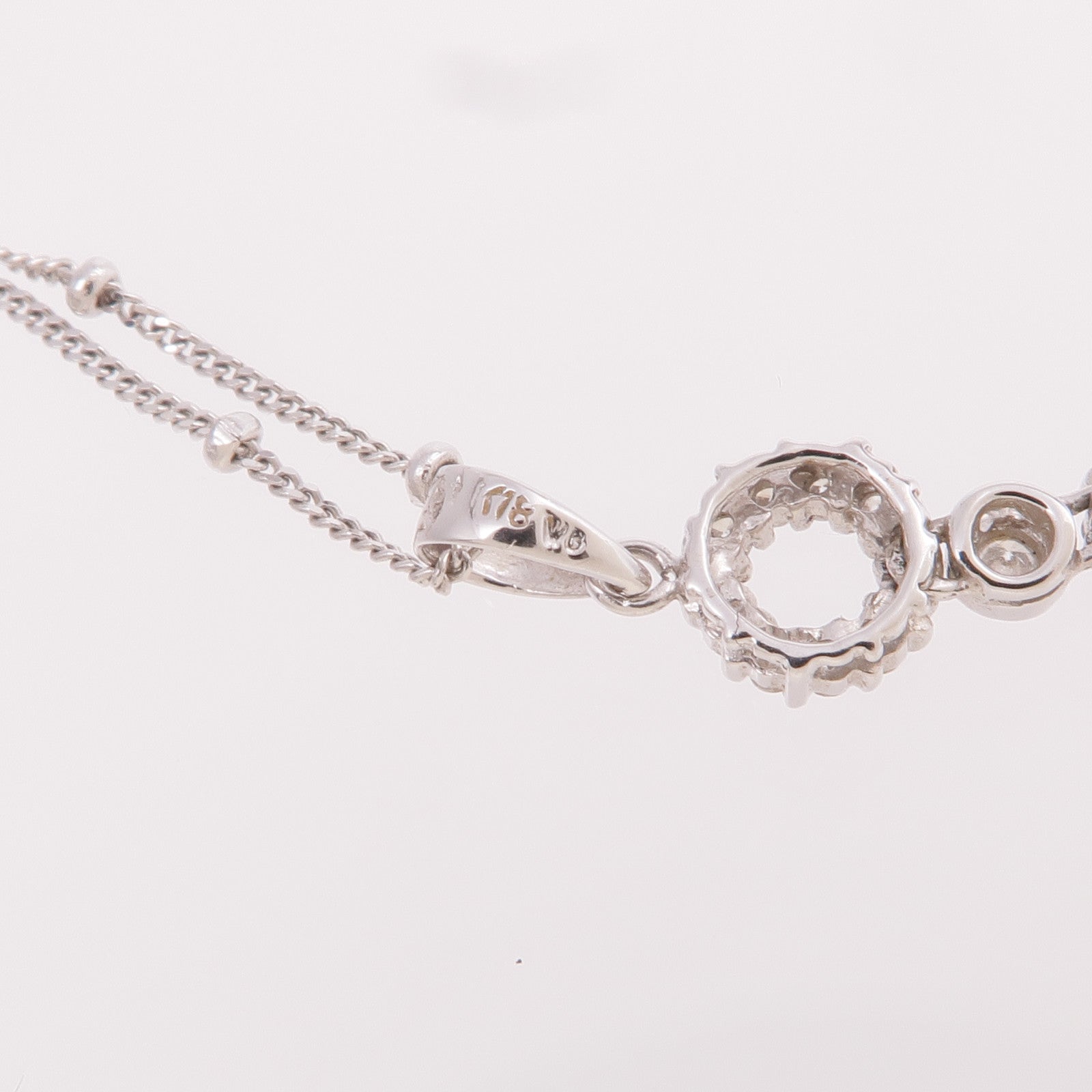 JEWELRY 18K白金Diamond Necklace鑽石項鍊