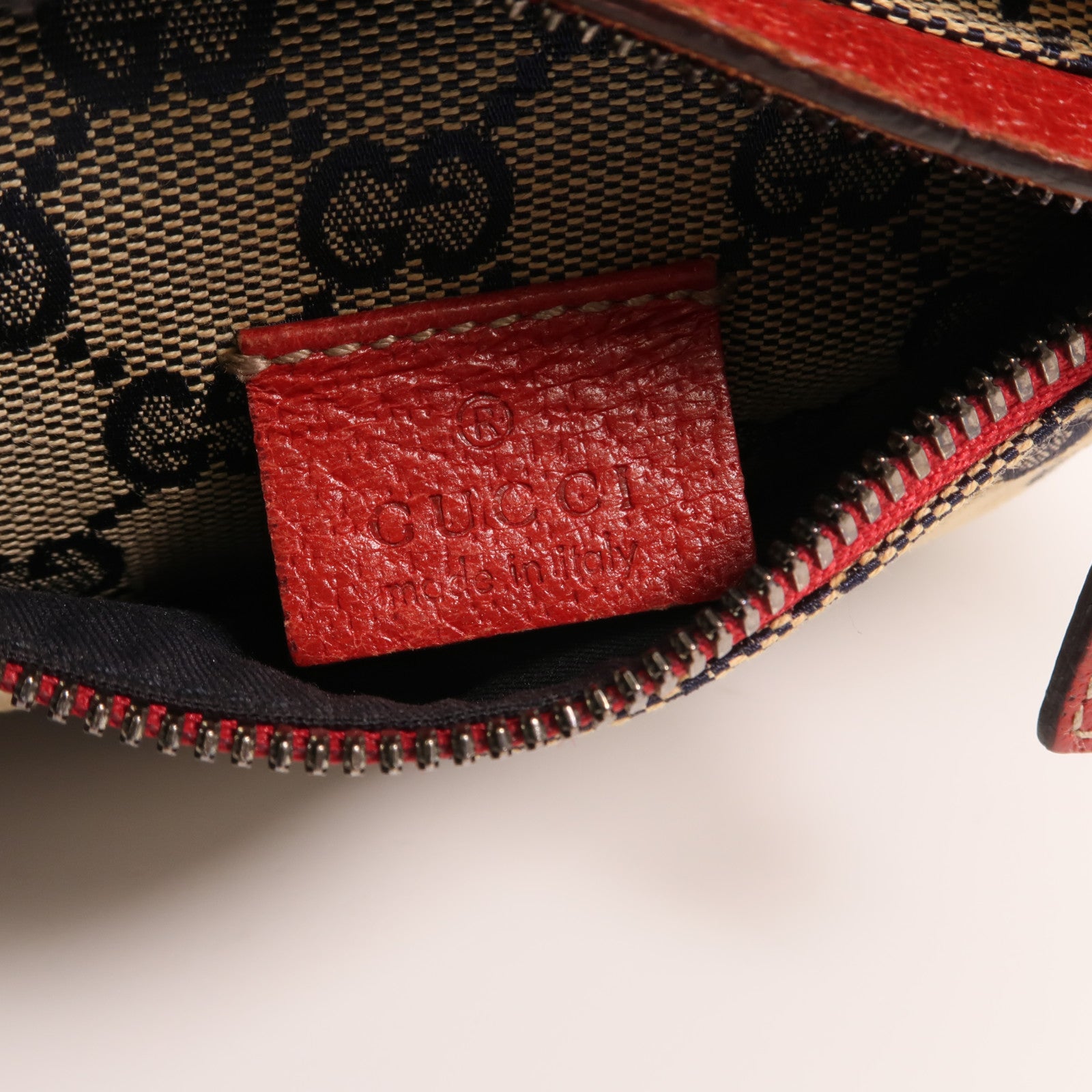 GUCCI GG帆布GG Waist Bag銀扣腰包