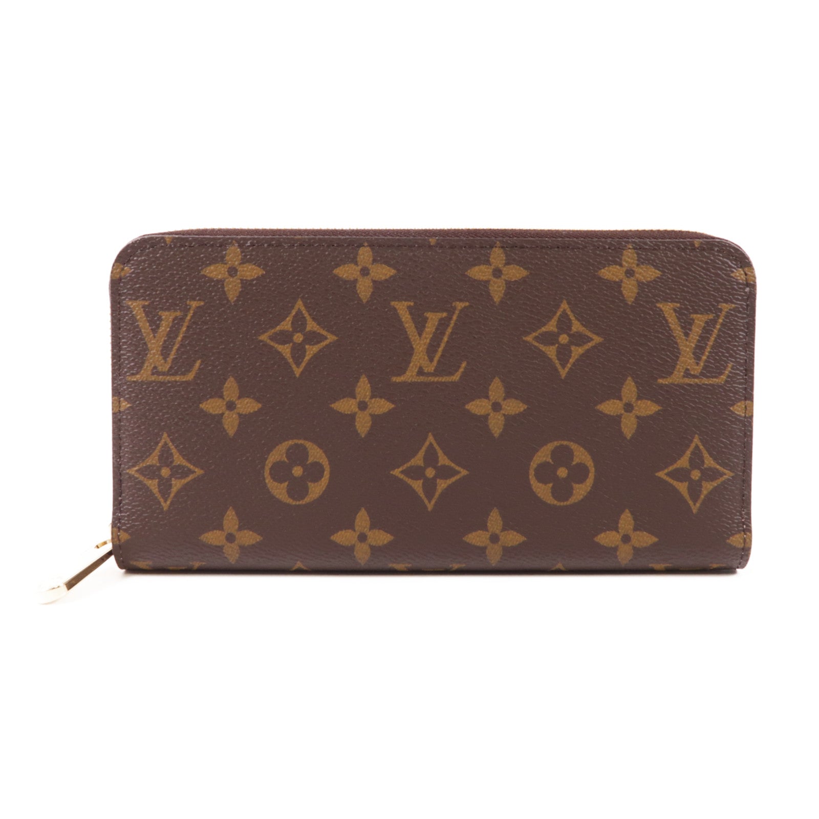 LOUIS VUITTON Monogram Zipper Long Wallet金扣長錢包