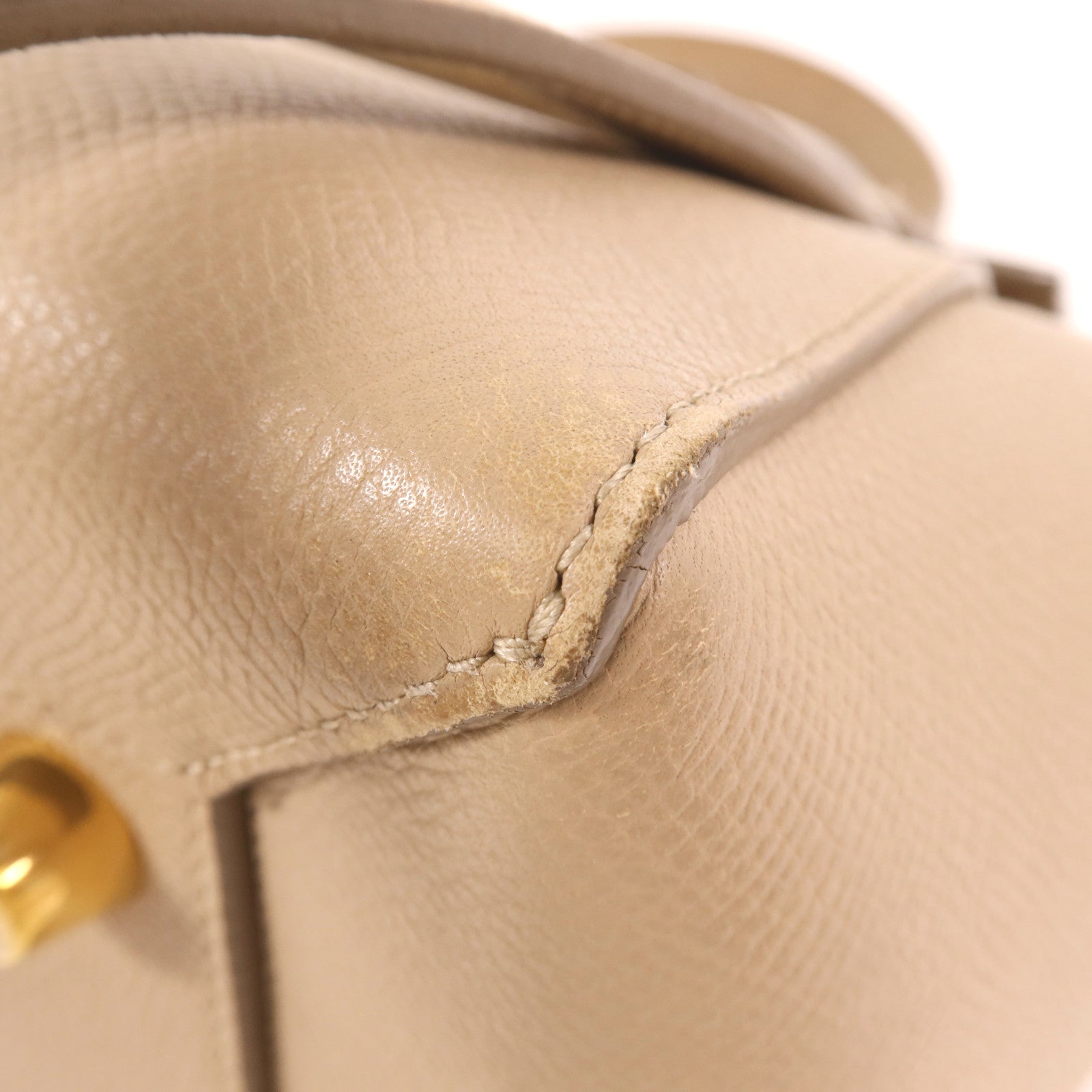 CELINE 牛皮皮革Mini Belt Bag金扣手挽肩背兩用袋
