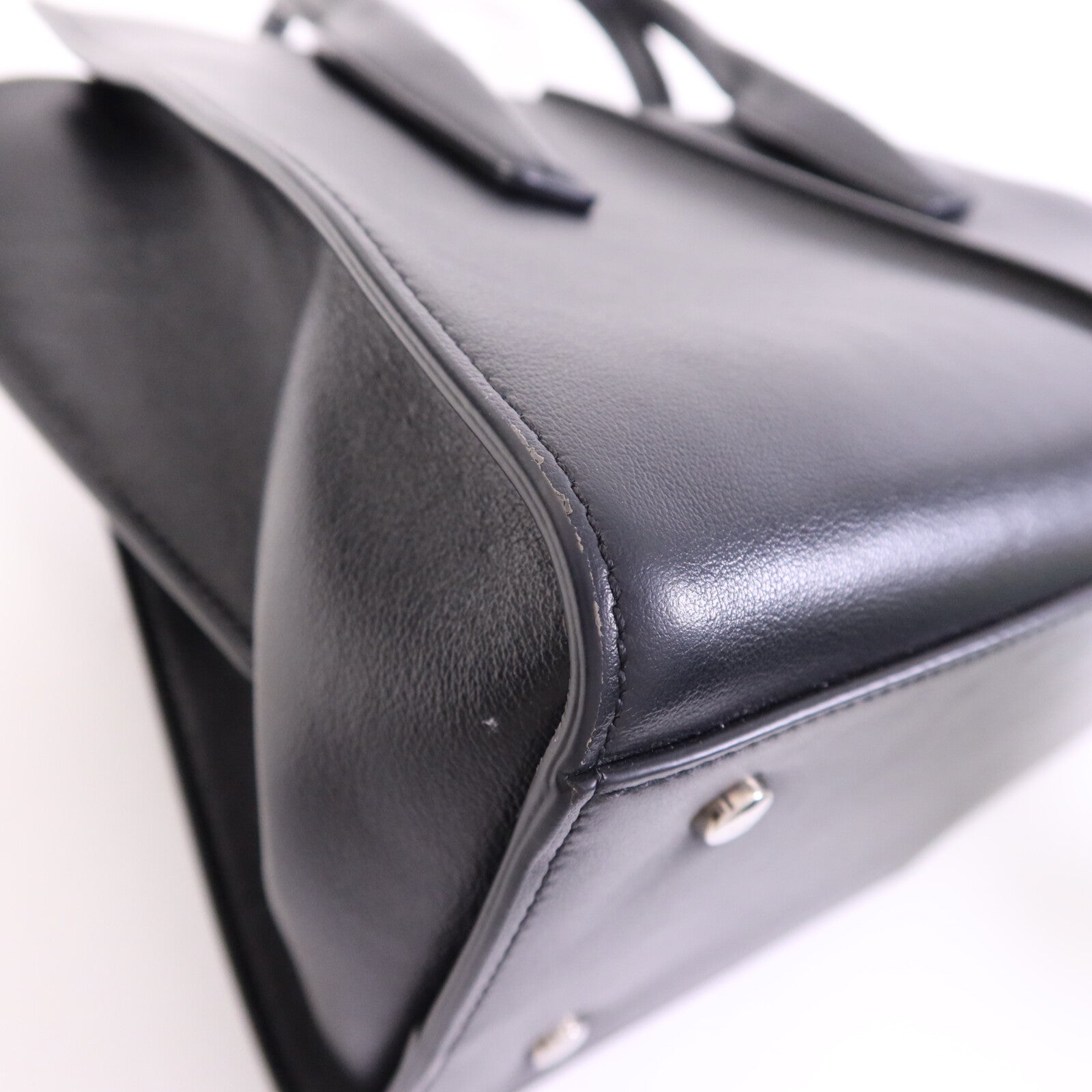 TOD'S 牛皮皮革2 Way Shoulder Bag銀扣肩背袋