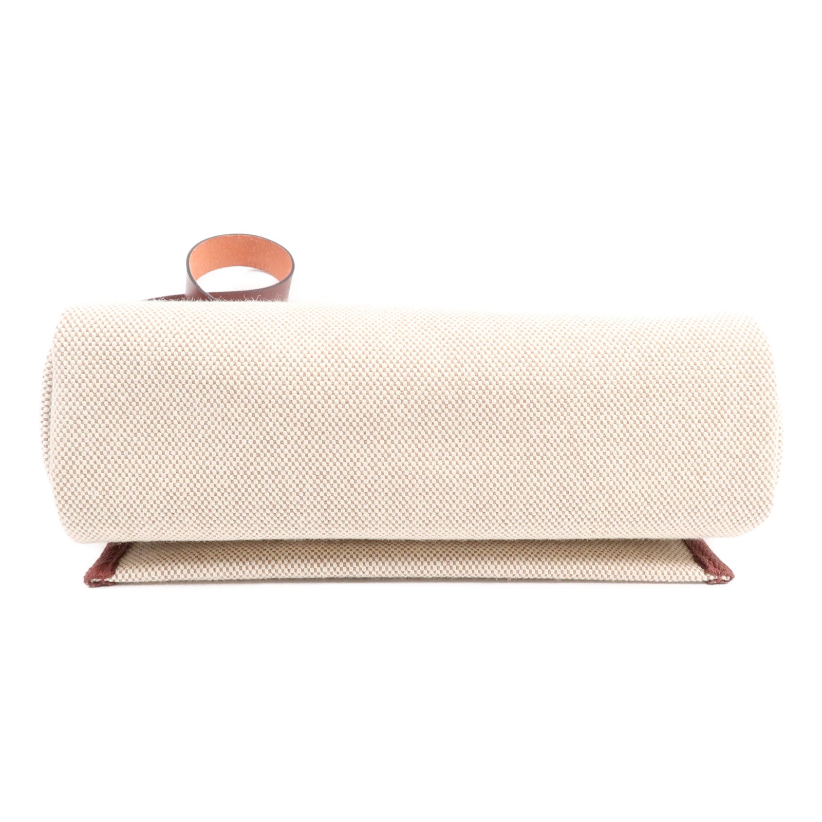 HERMES 帆布Mini Herbag肩背袋Rough H