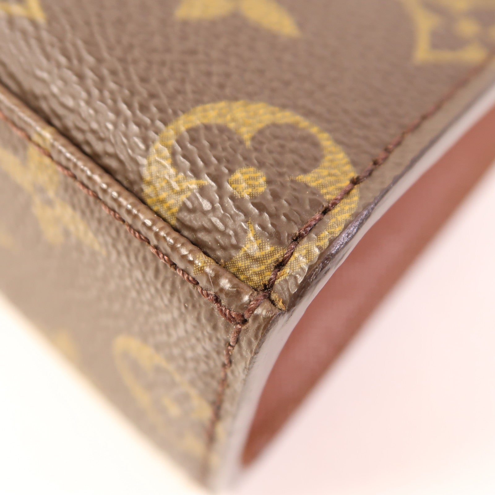 LOUIS VUITTON Monogram Malesherbes金扣手挽袋