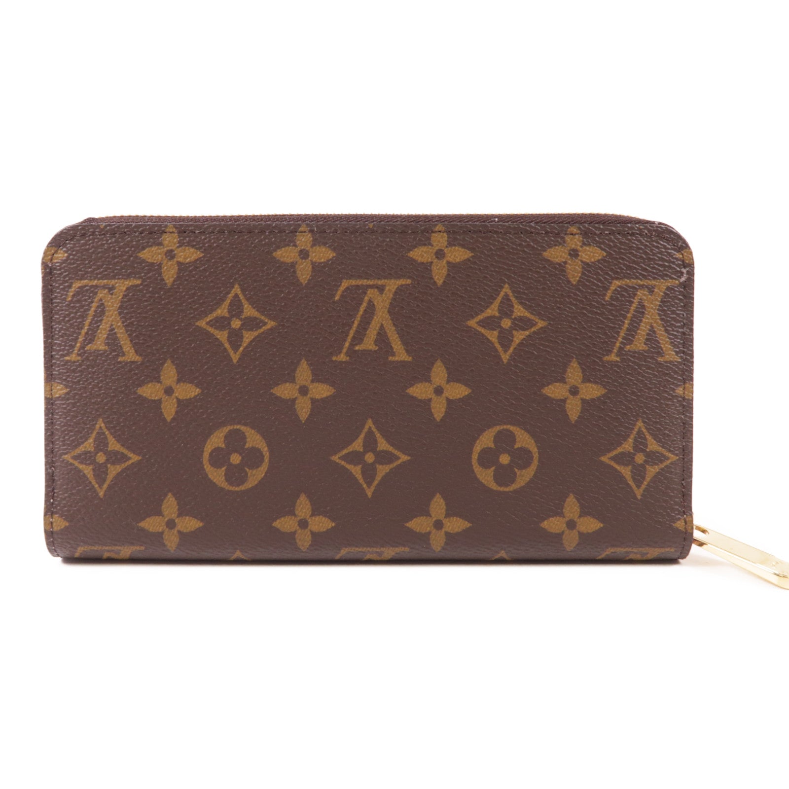 LOUIS VUITTON Monogram Zipper Long Wallet金扣長錢包