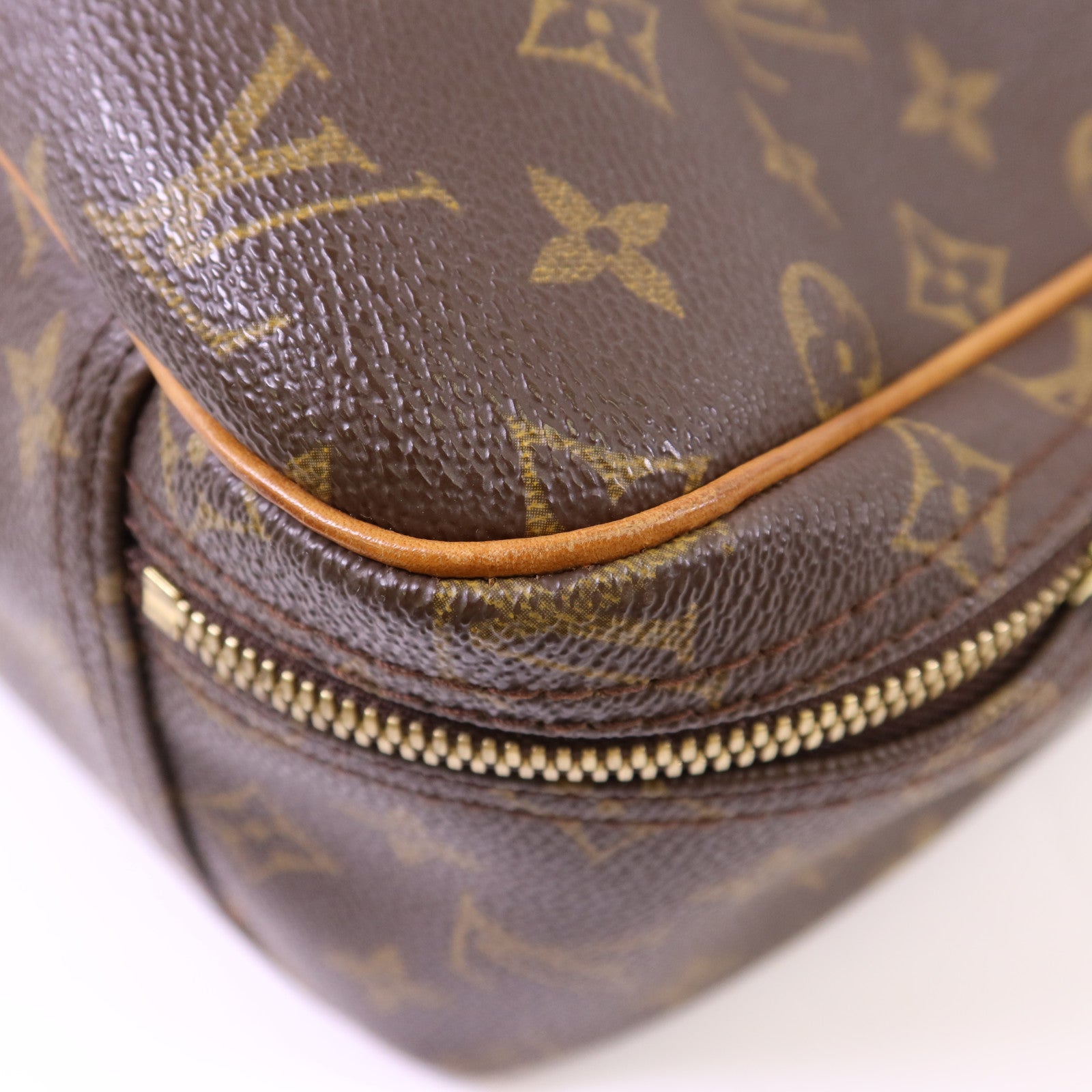 LOUIS VUITTON Monogram Excursion Shoe Case金扣手挽袋M41450