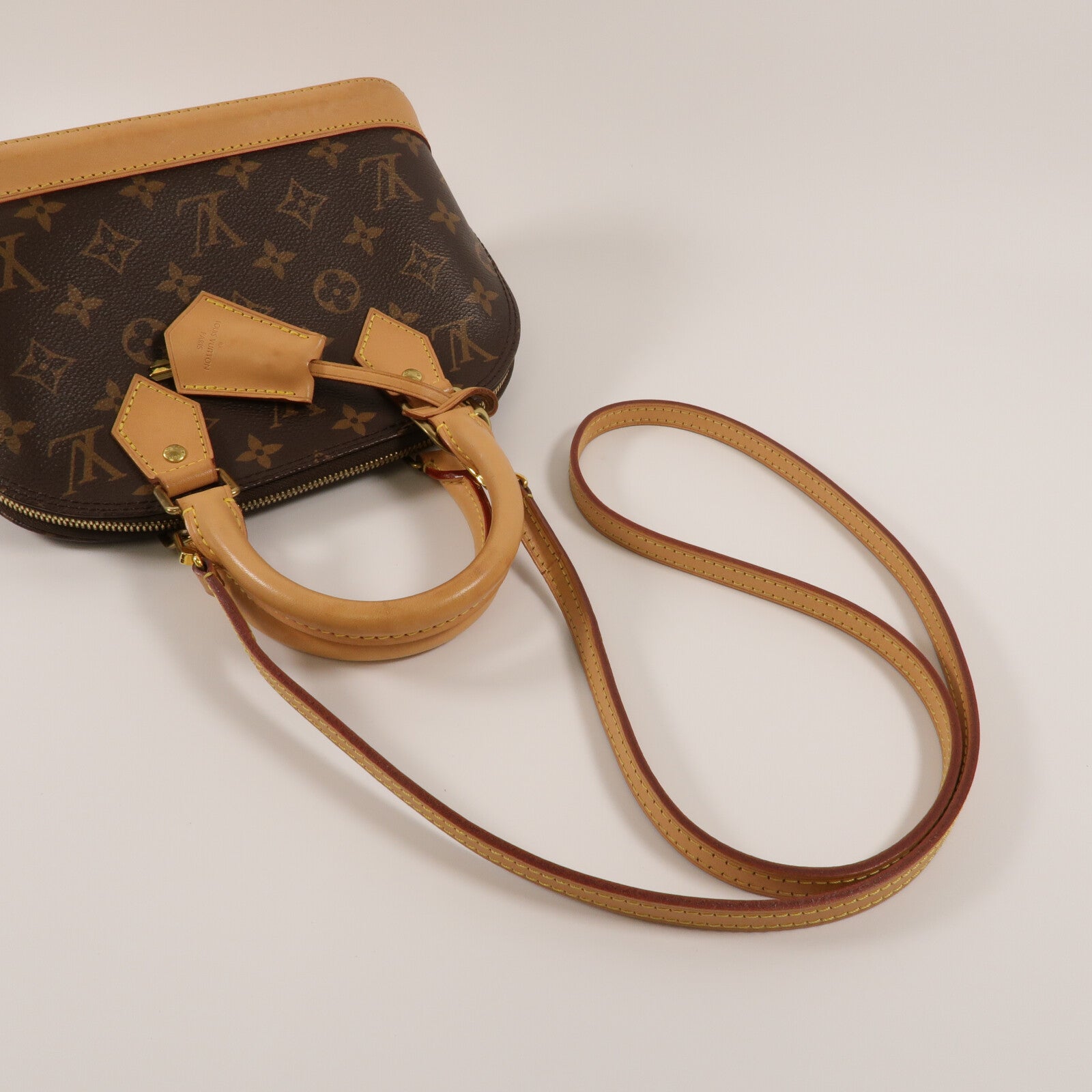 LOUIS VUITTON Monogram Alma BB手挽肩背兩用袋