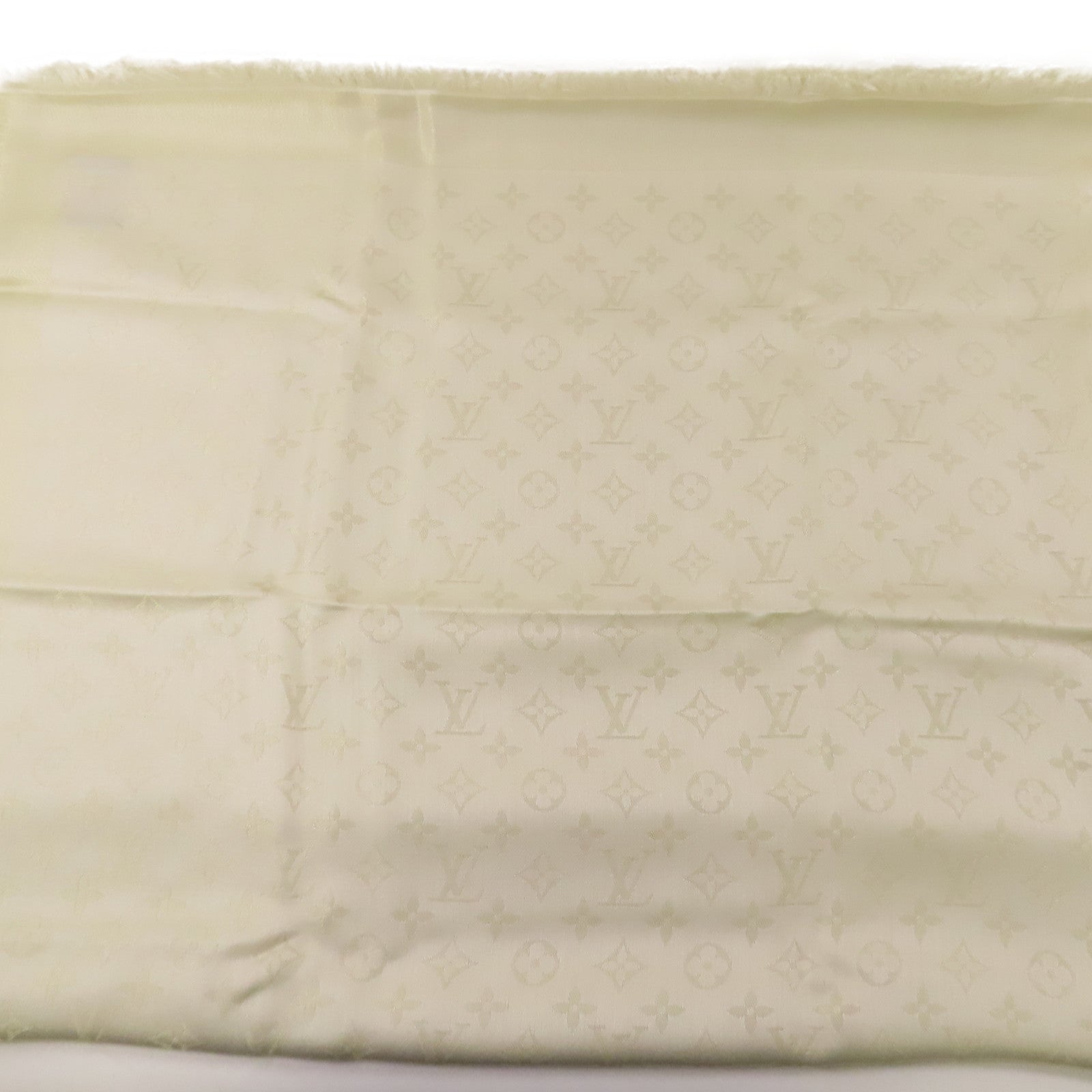 LOUIS VUITTON 絲質/羊毛Scarf圍巾