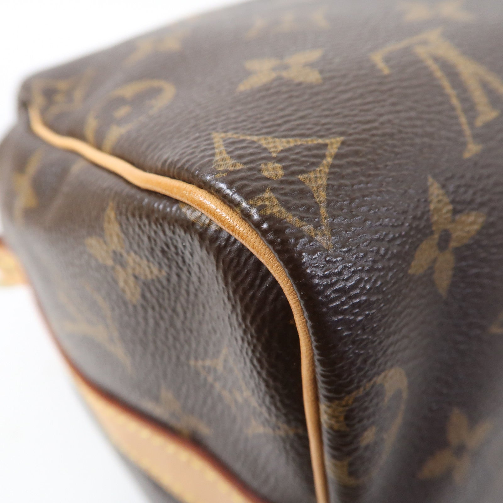 LOUIS VUITTON Monogram Speedy Bandouliere 25金扣肩背袋啡色