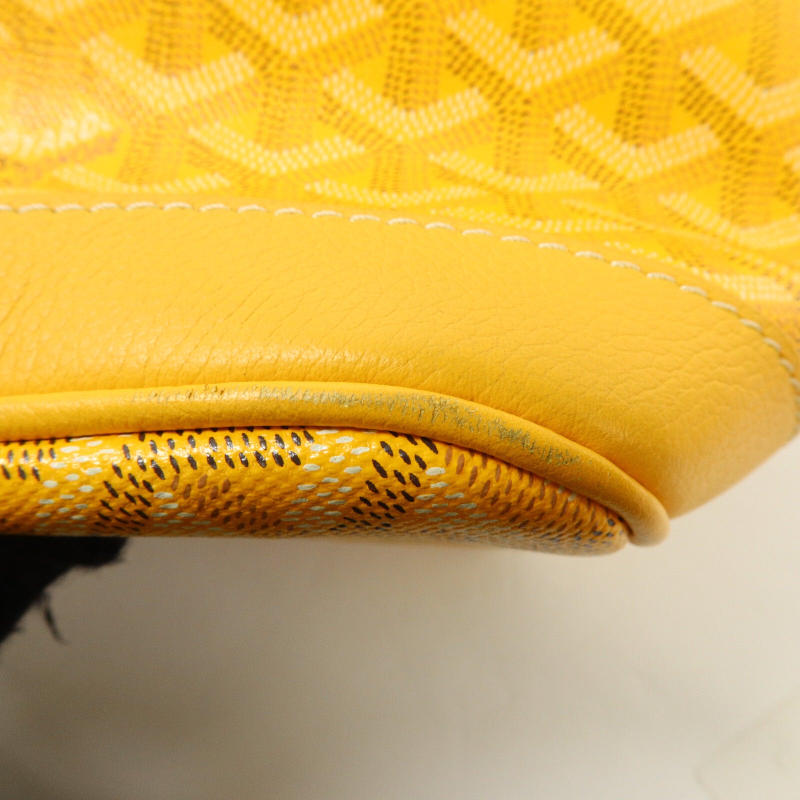 GOYARD 塗層帆布/牛皮皮革Petit Flot Bucket Bag肩背袋