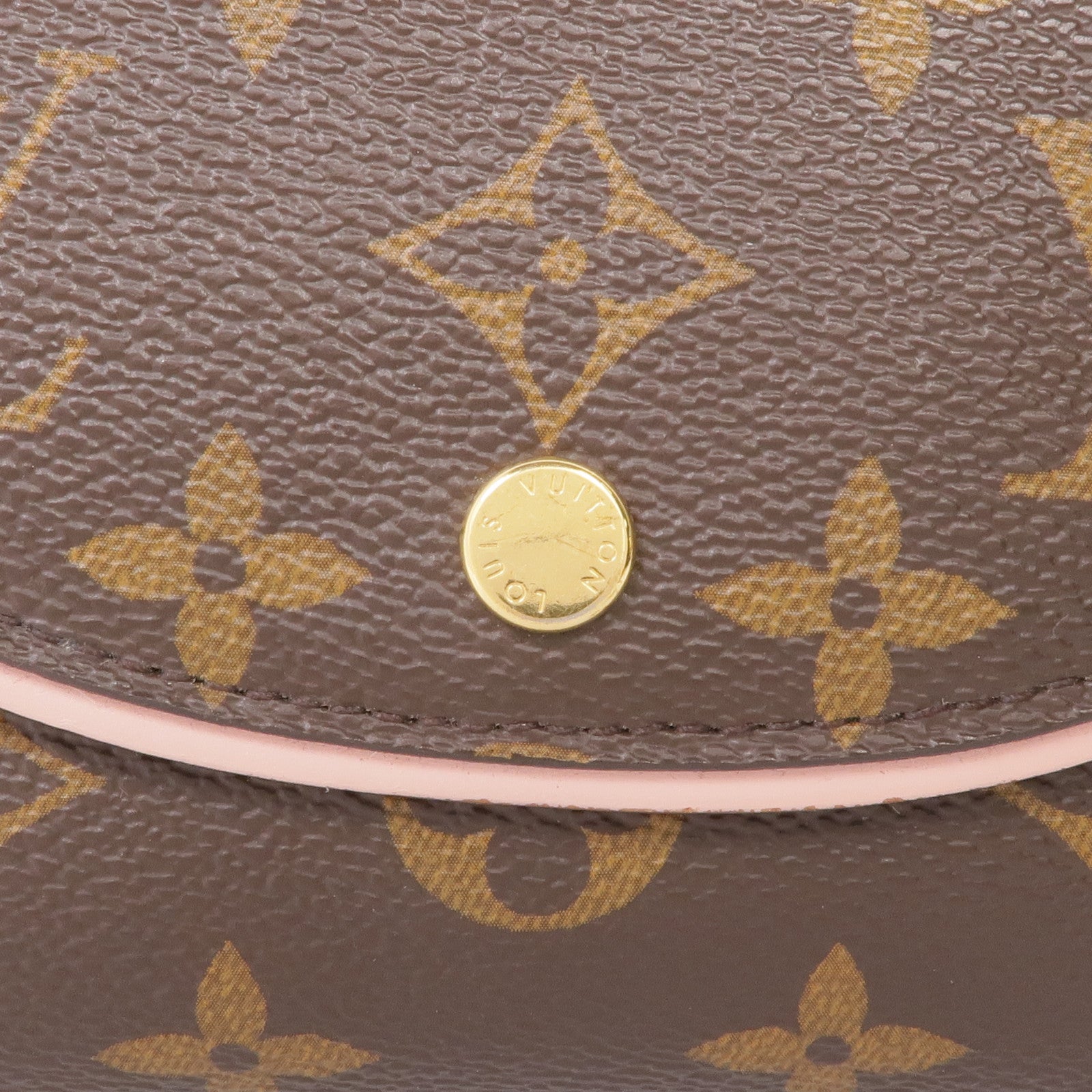 LOUIS VUITTON Monogram Portefeuille Ariane Wallet金扣錢包