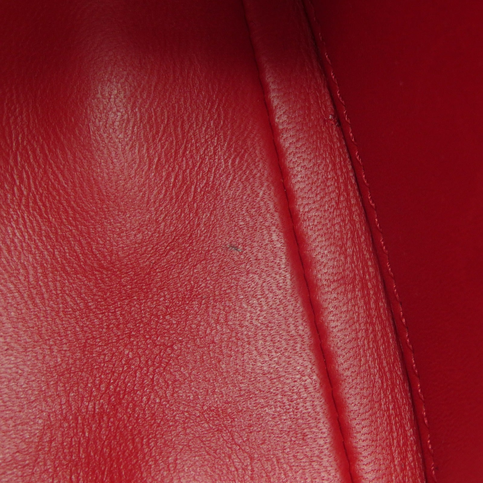 LOUIS VUITTON **【清倉大減價】Malletage Go-14 PM銀扣鏈帶肩背袋紅色