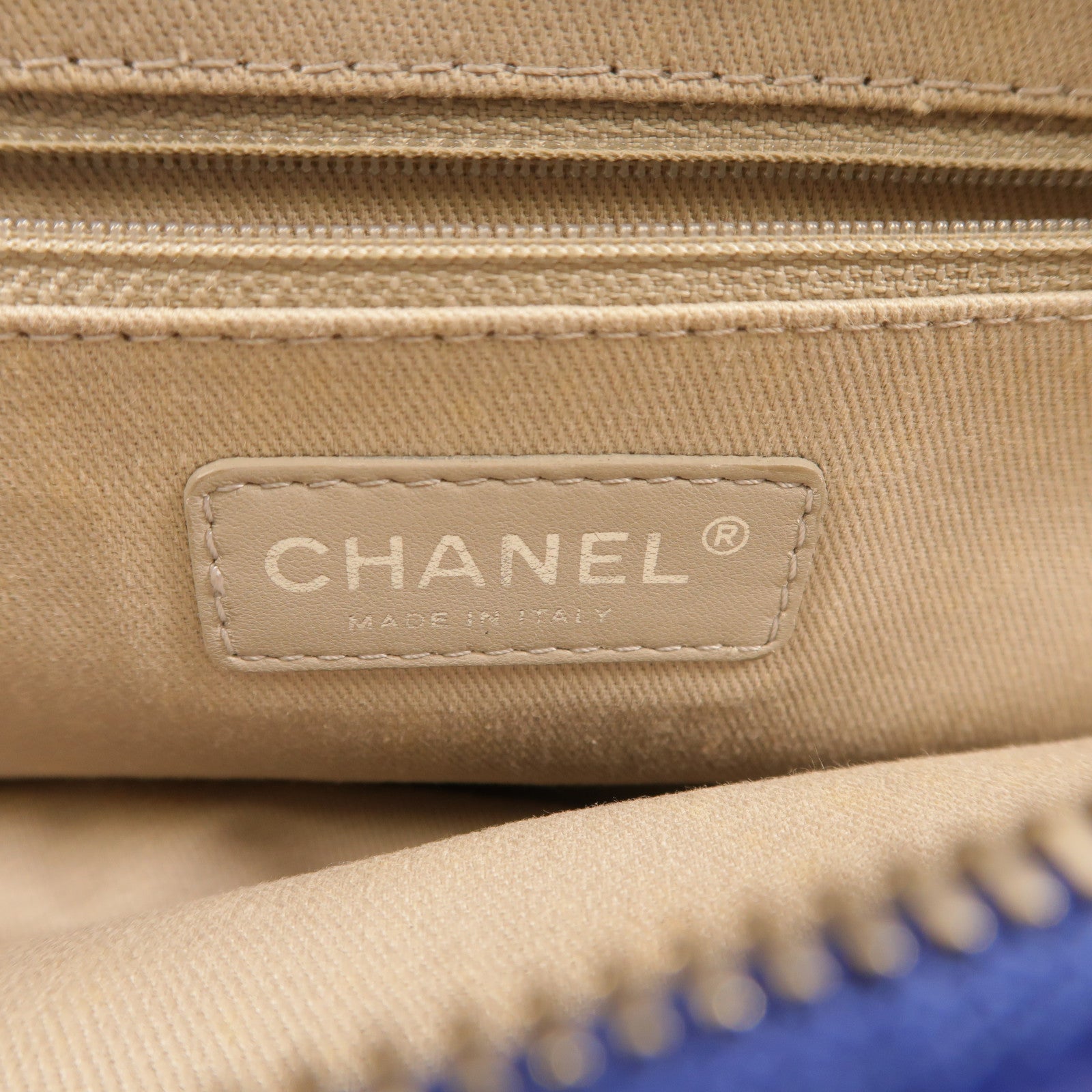 CHANEL 【激減優惠】牛皮皮革Easy Flap Jumbo Chain Shoulder銀扣鏈帶肩背袋