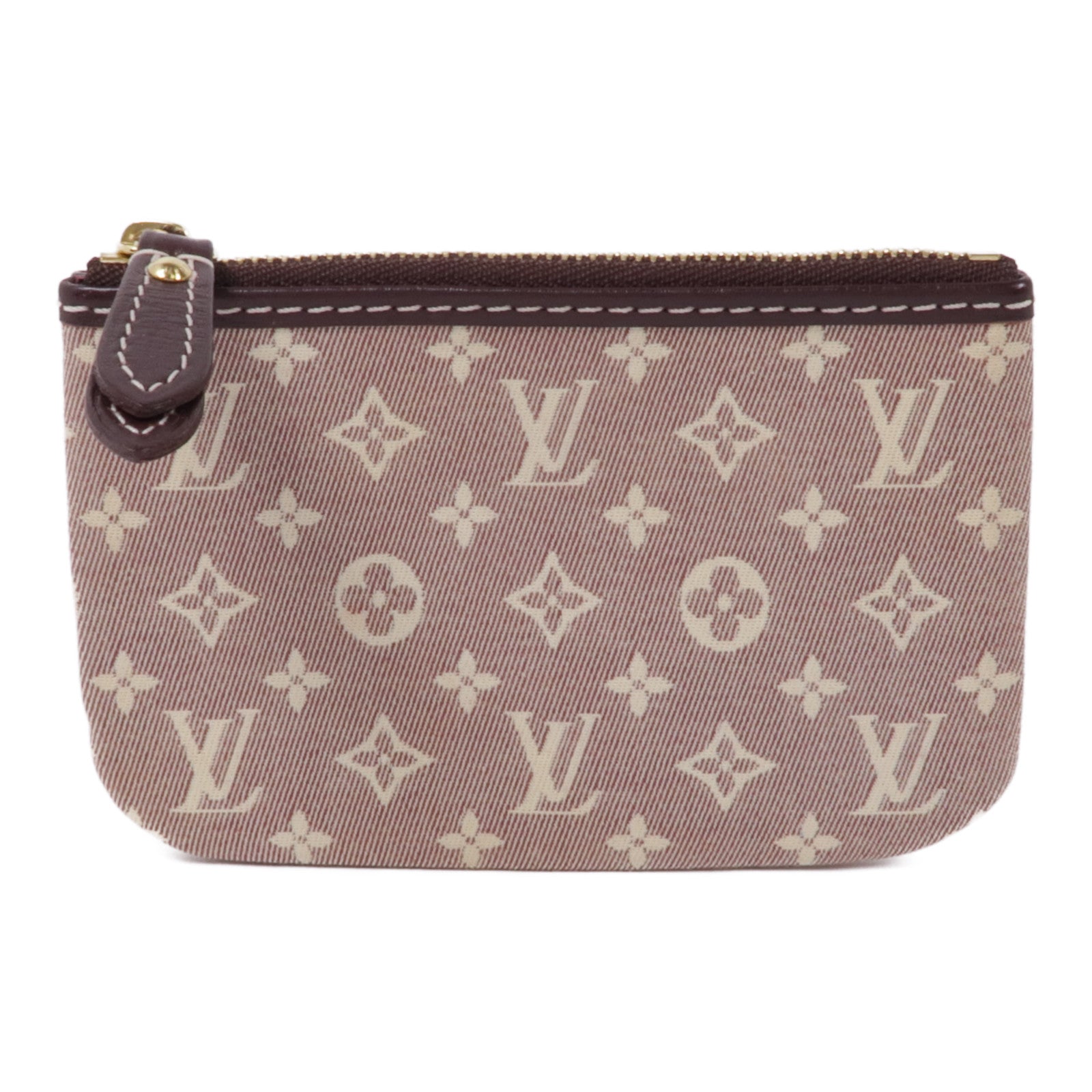 LOUIS VUITTON Monogram Idylle Pochette Cles Coin Case金扣零錢包