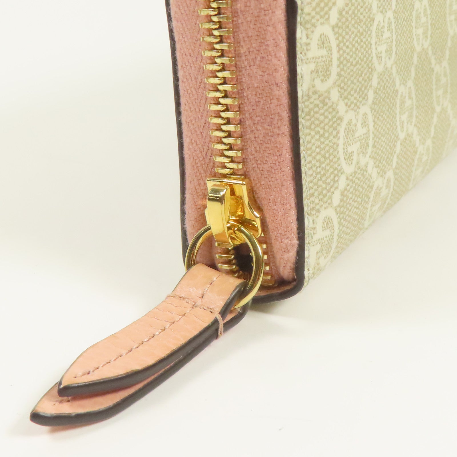 GUCCI 塗層帆布Wallet金扣長錢包