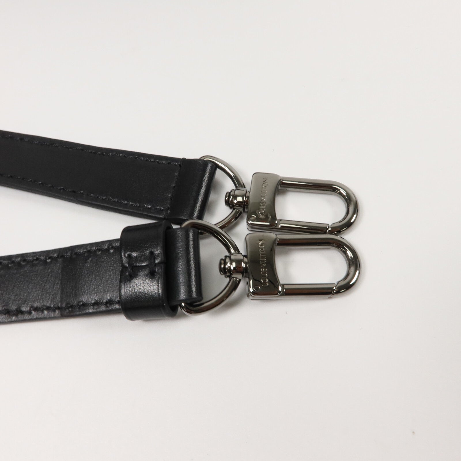 LOUIS VUITTON Monogram Eclipse Sac Plat Mini手挽肩背兩用袋