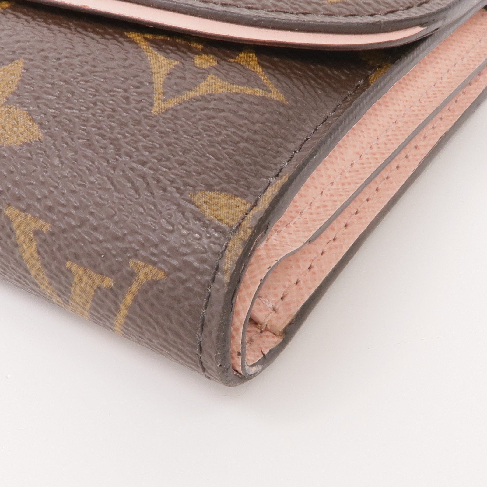 LOUIS VUITTON Monogram Portefeuille Ariane Wallet金扣錢包