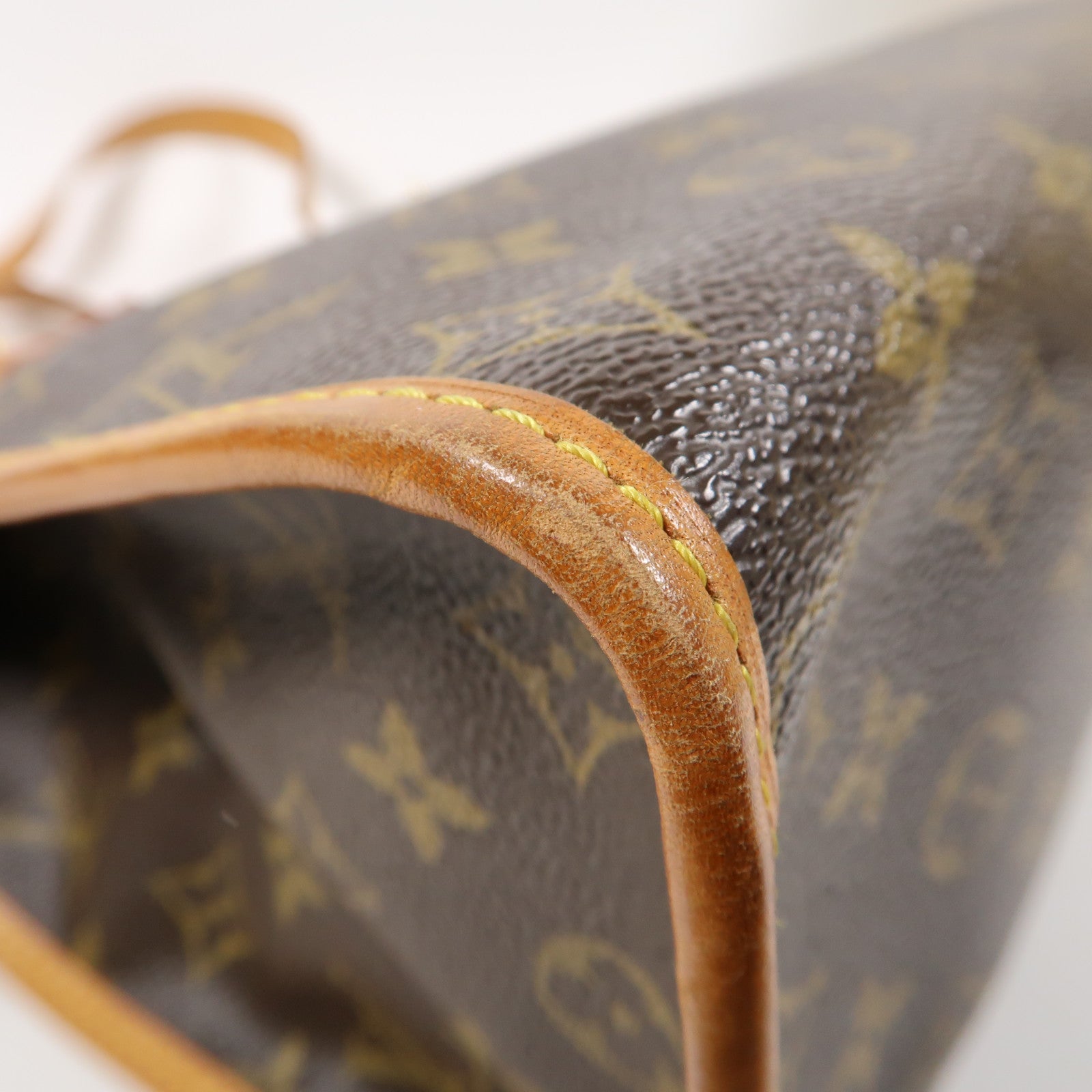 LOUIS VUITTON Monogram Popincourt金扣手挽袋啡色