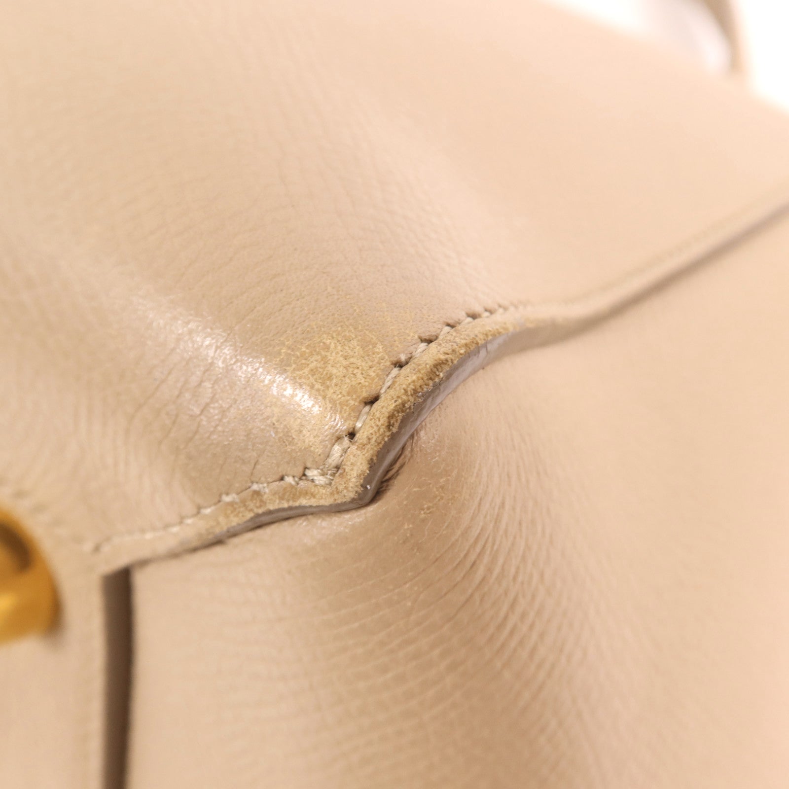 CELINE 牛皮皮革Mini Belt Bag金扣手挽肩背兩用袋