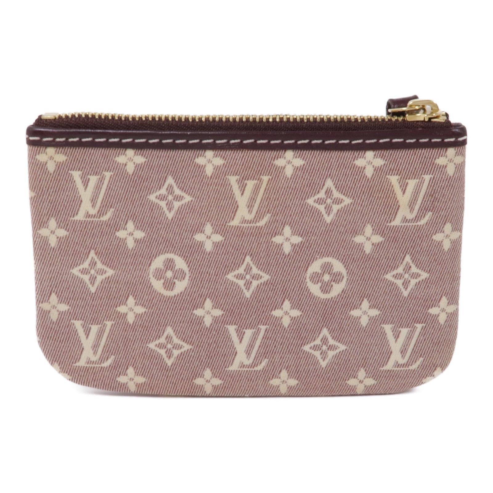 LOUIS VUITTON Monogram Idylle Pochette Cles Coin Case金扣零錢包
