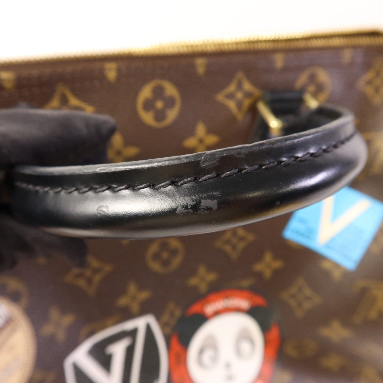 LOUIS VUITTON Monogram Speedy Bandouliere 30金扣手挽肩背兩用袋