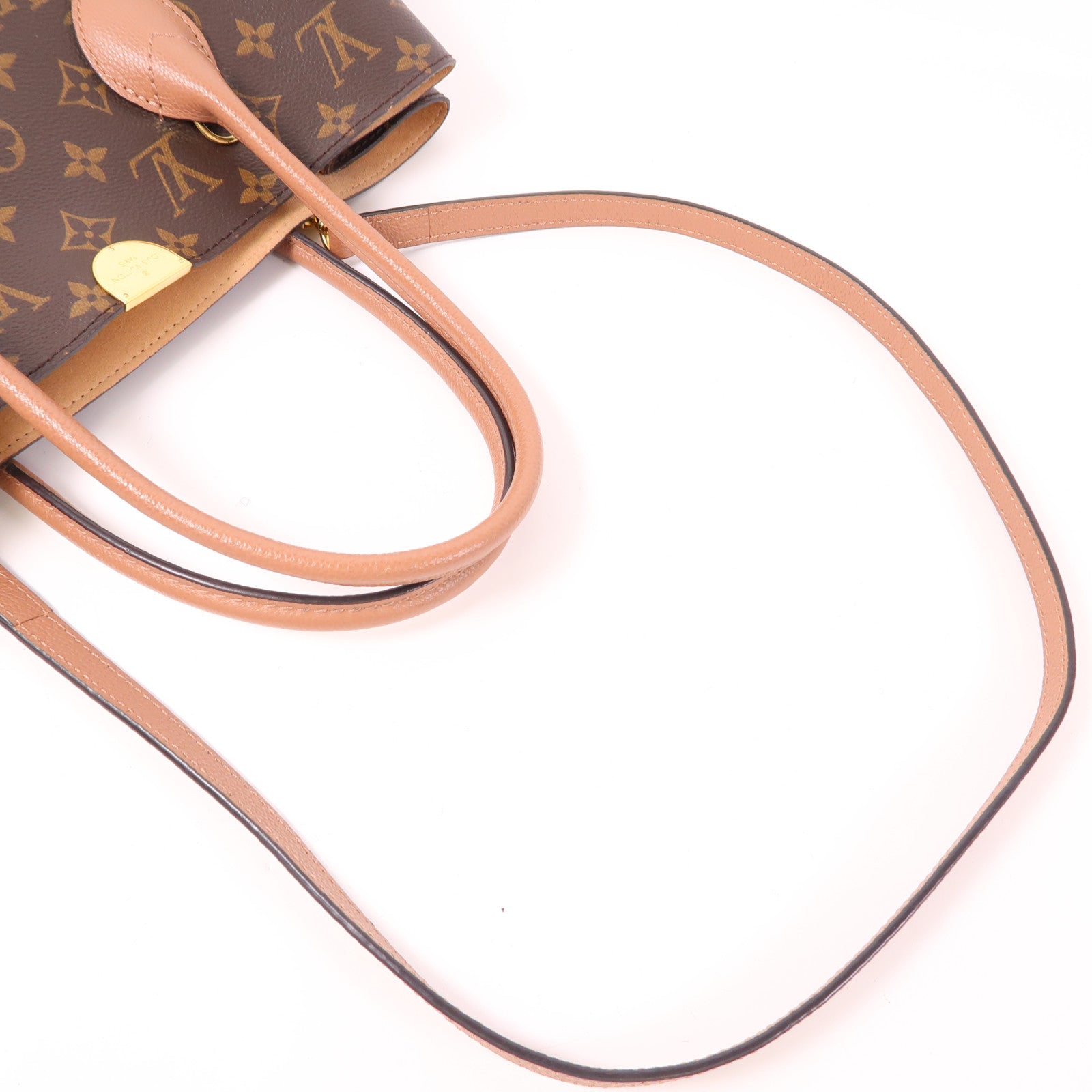LOUIS VUITTON Monogram Flandrin金扣手挽肩背兩用袋
