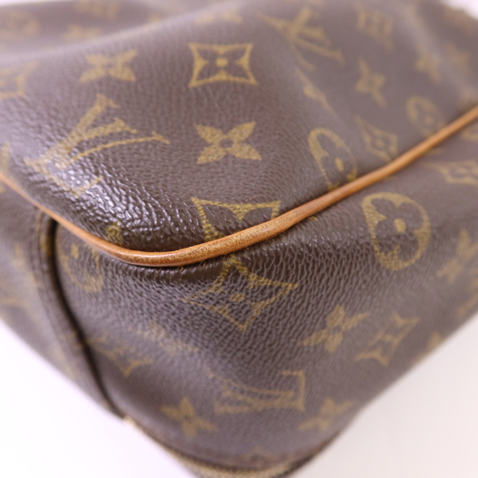 LOUIS VUITTON Monogram Excursion Shoe Case金扣手挽袋M41450