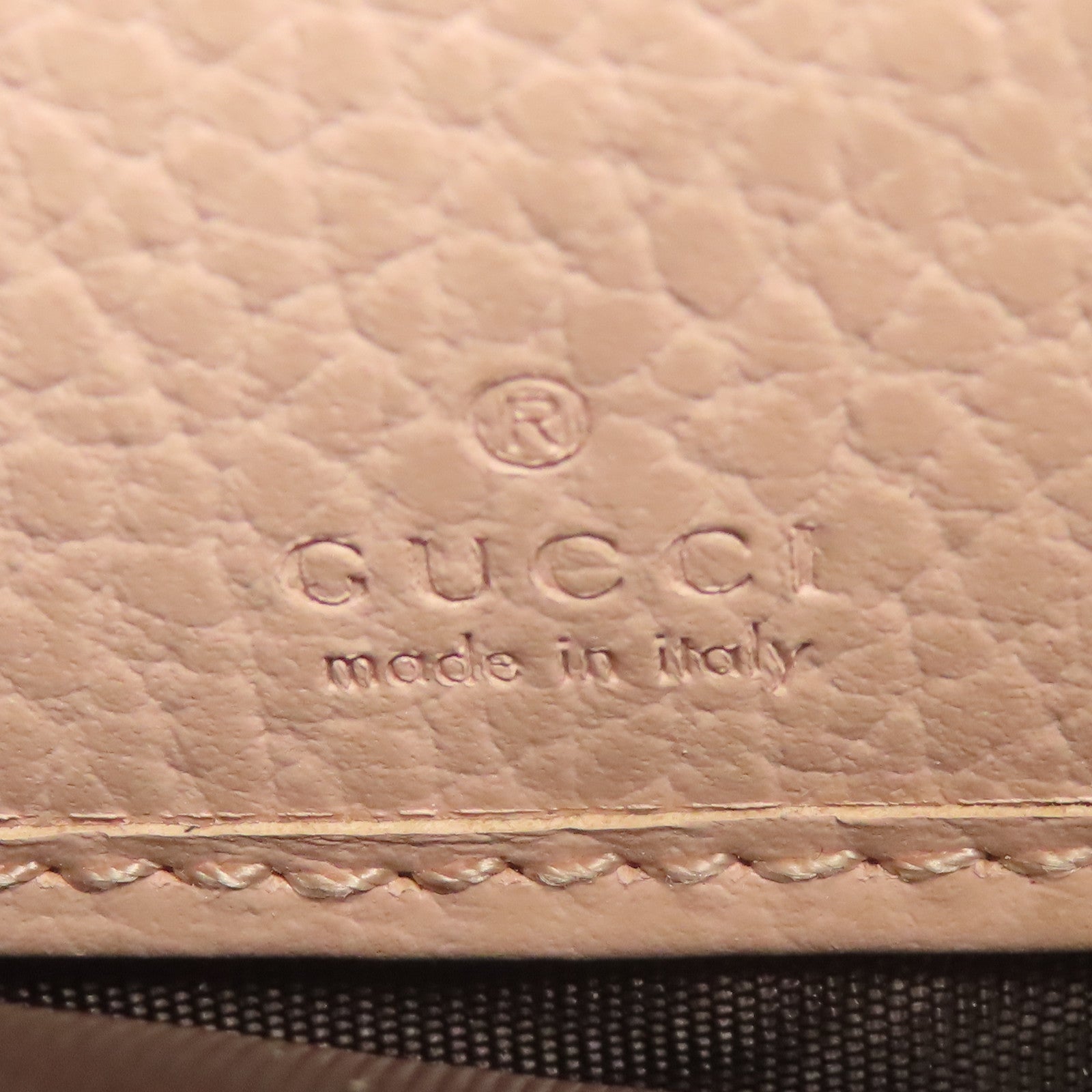 GUCCI 塗層帆布Wallet金扣長錢包