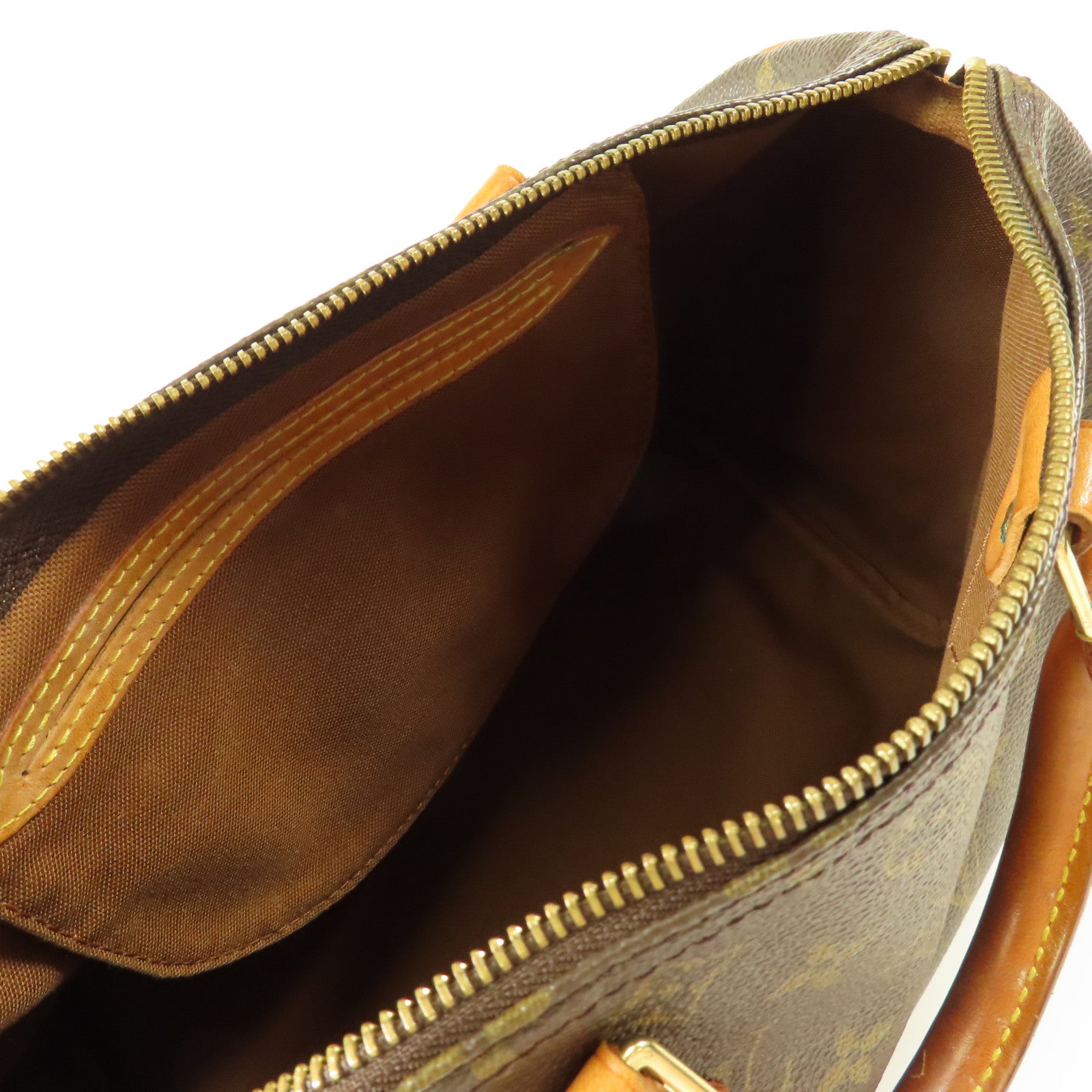 LOUIS VUITTON LV GHW Speedy 30 Handbag Boston Bag M41526 Monogram Brown