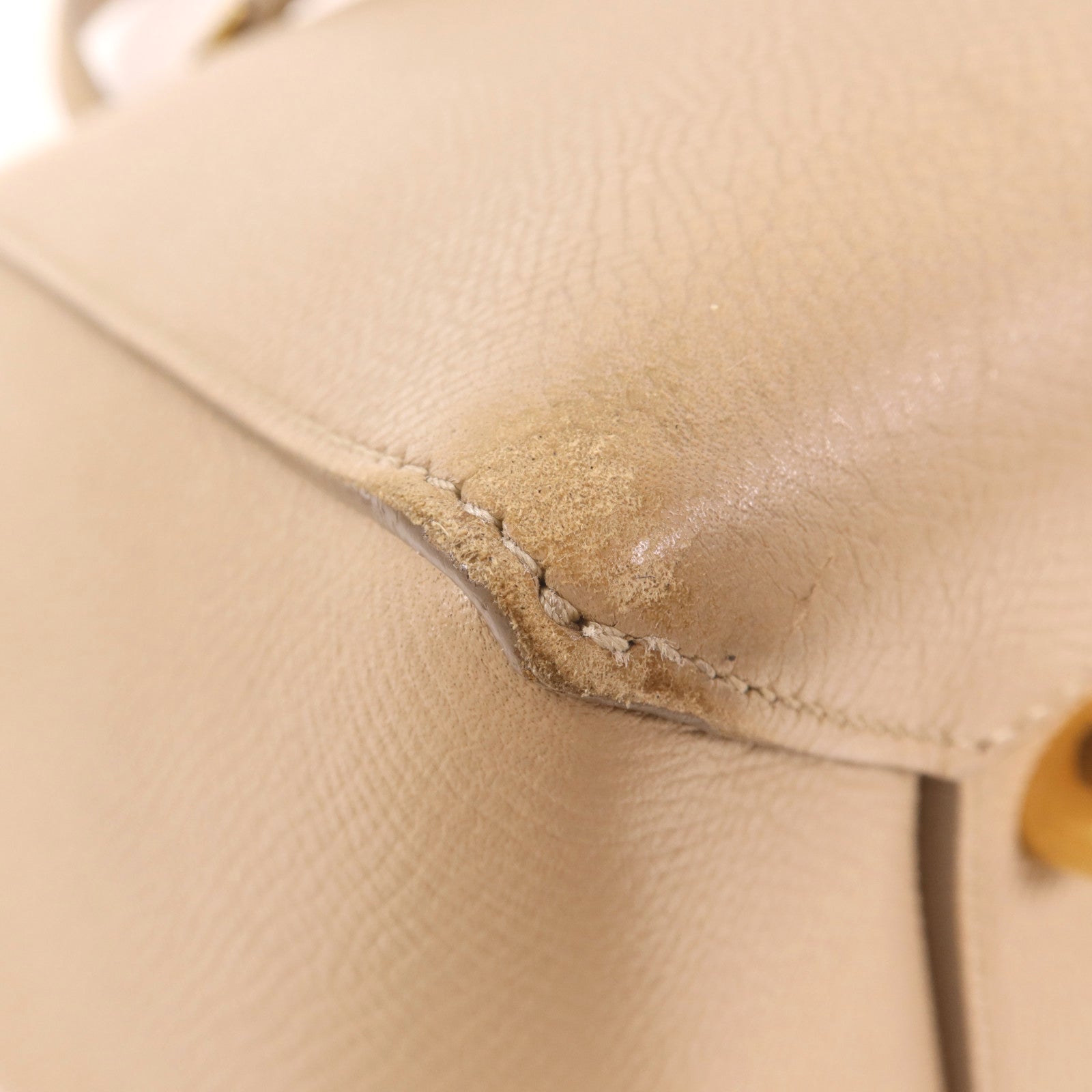 CELINE 牛皮皮革Mini Belt Bag金扣手挽肩背兩用袋
