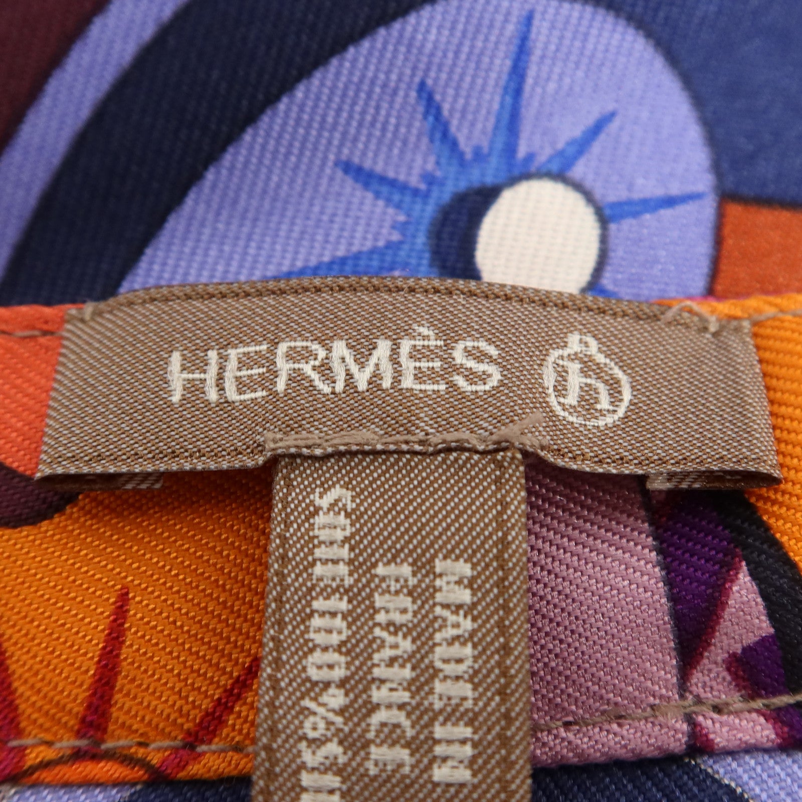 HERMES 絲質Petit H Limited肩背袋