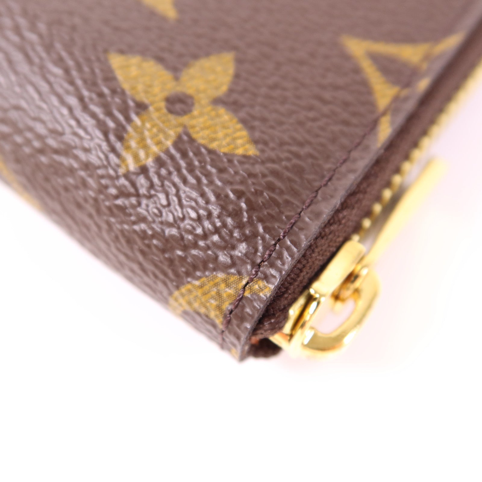 LOUIS VUITTON Monogram Zipper Long Wallet金扣長錢包