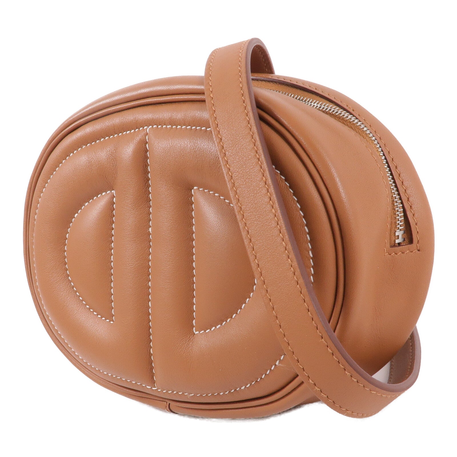 HERMES Swift皮革In The Loop Belt Bag腰包Gold