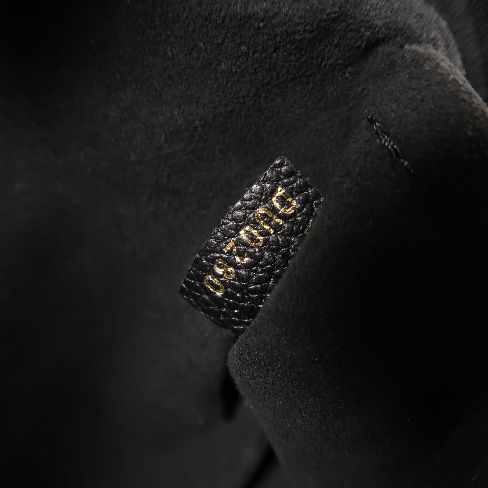 LOUIS VUITTON Monogram Empreinte Boite Chapeau金扣肩背袋